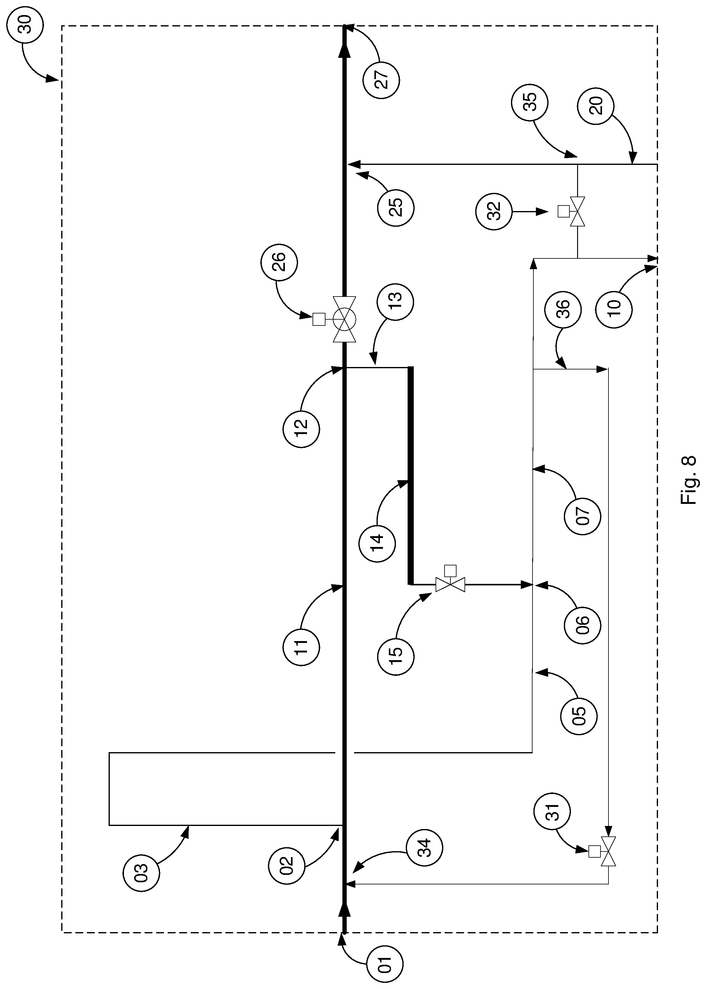 Patent US11781415 Figure 7 – Fluid flow conditioning