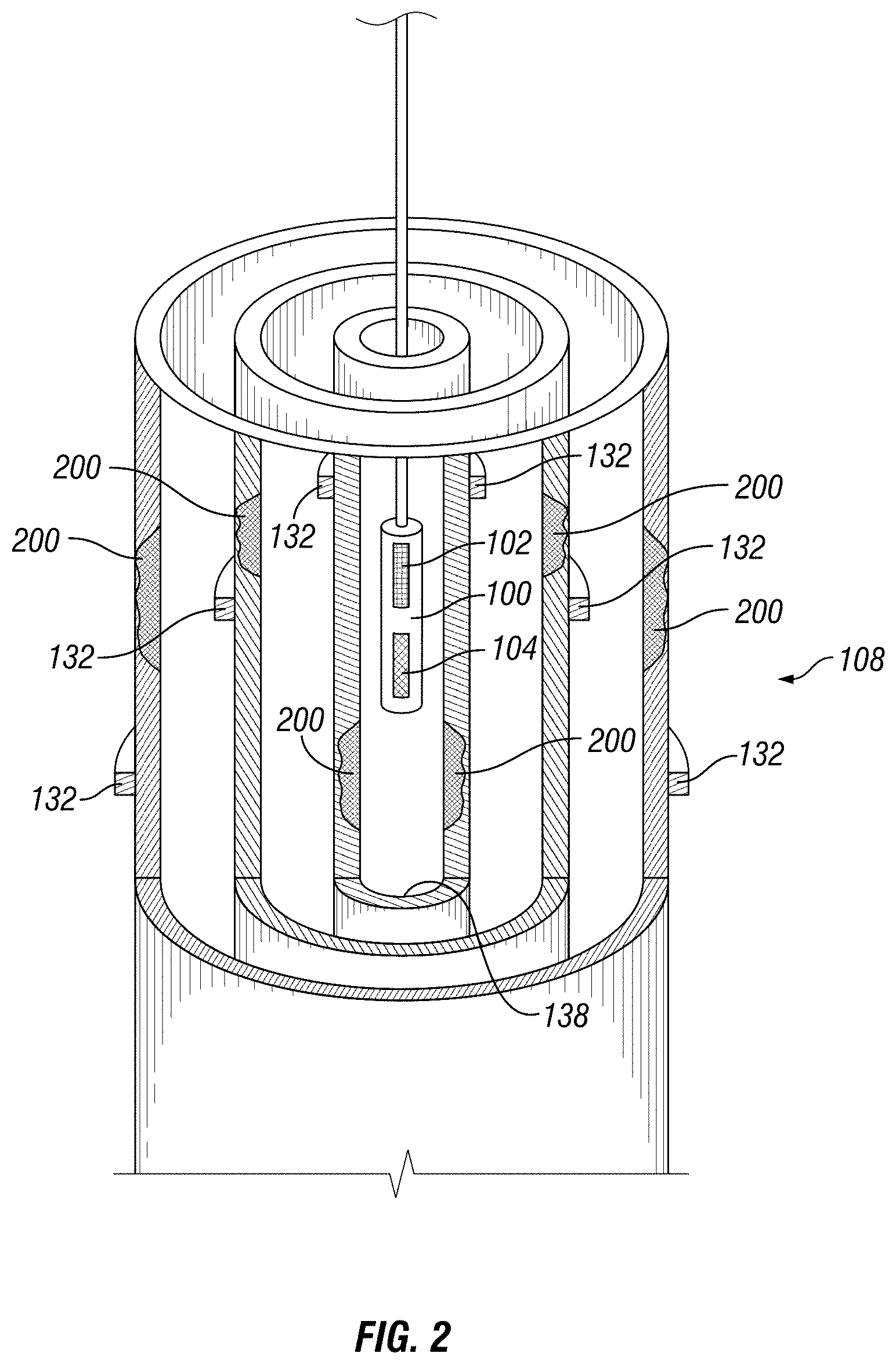 Patent US11781417 Figure 2 – Identifying corrosion from electromagnetic corrosion measurements and high-resolution circumferential measurements