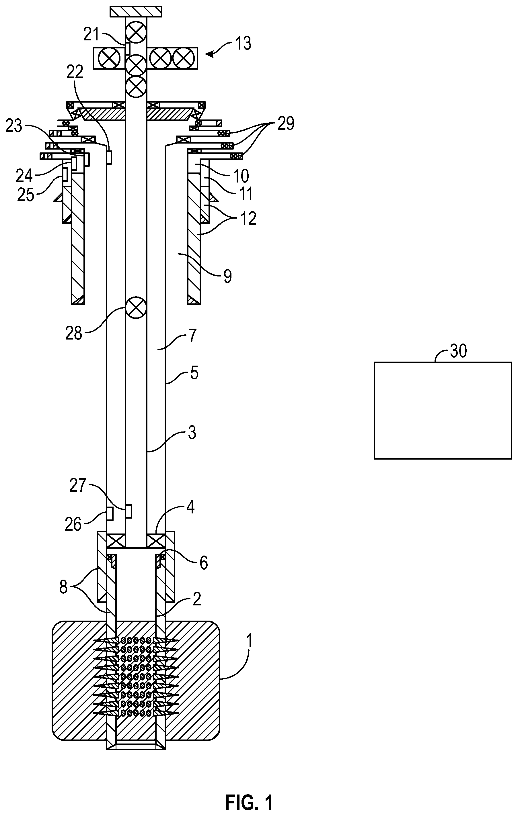 Patent US11781418 Figure 1 – Well annulus pressure monitoring
