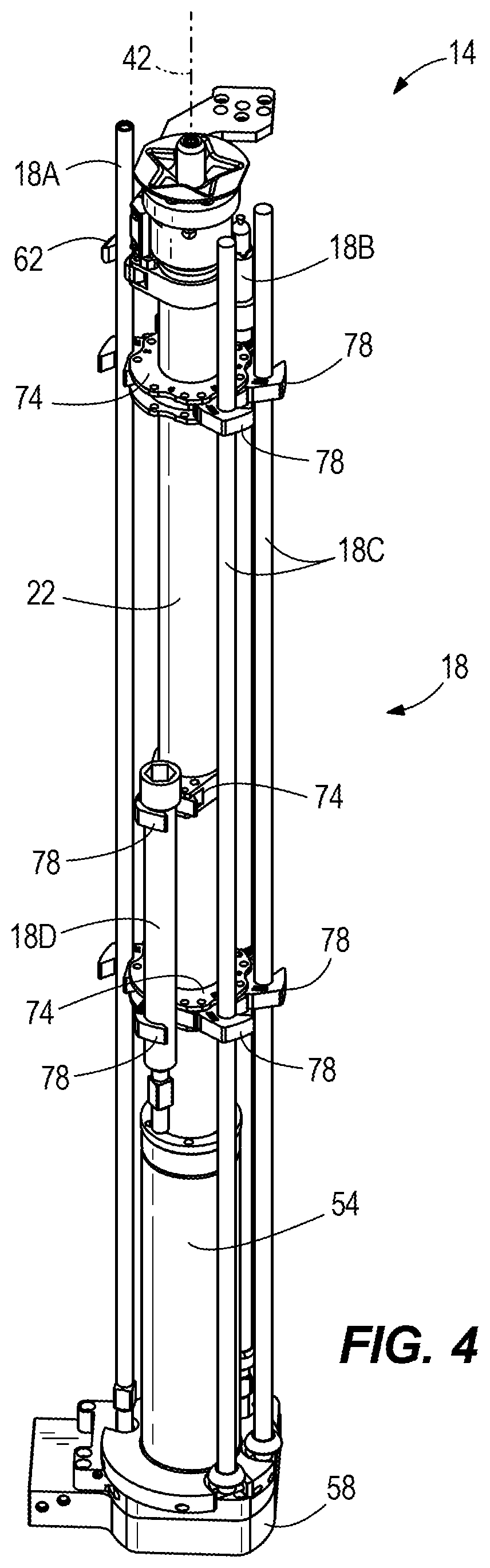 Patent US11781430 Figure 4 – Bolter