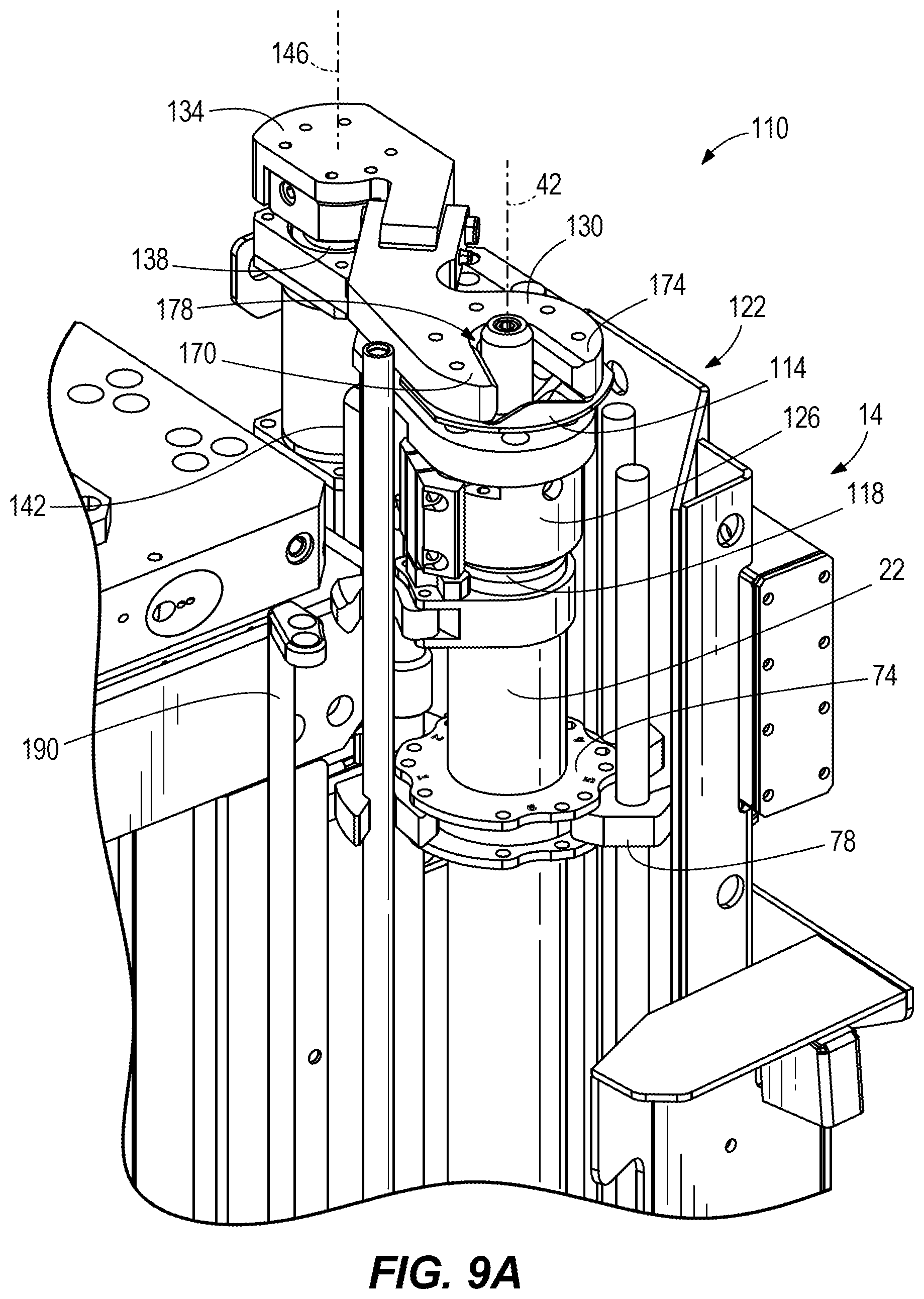 Patent US11781430 Figure 8 – Bolter