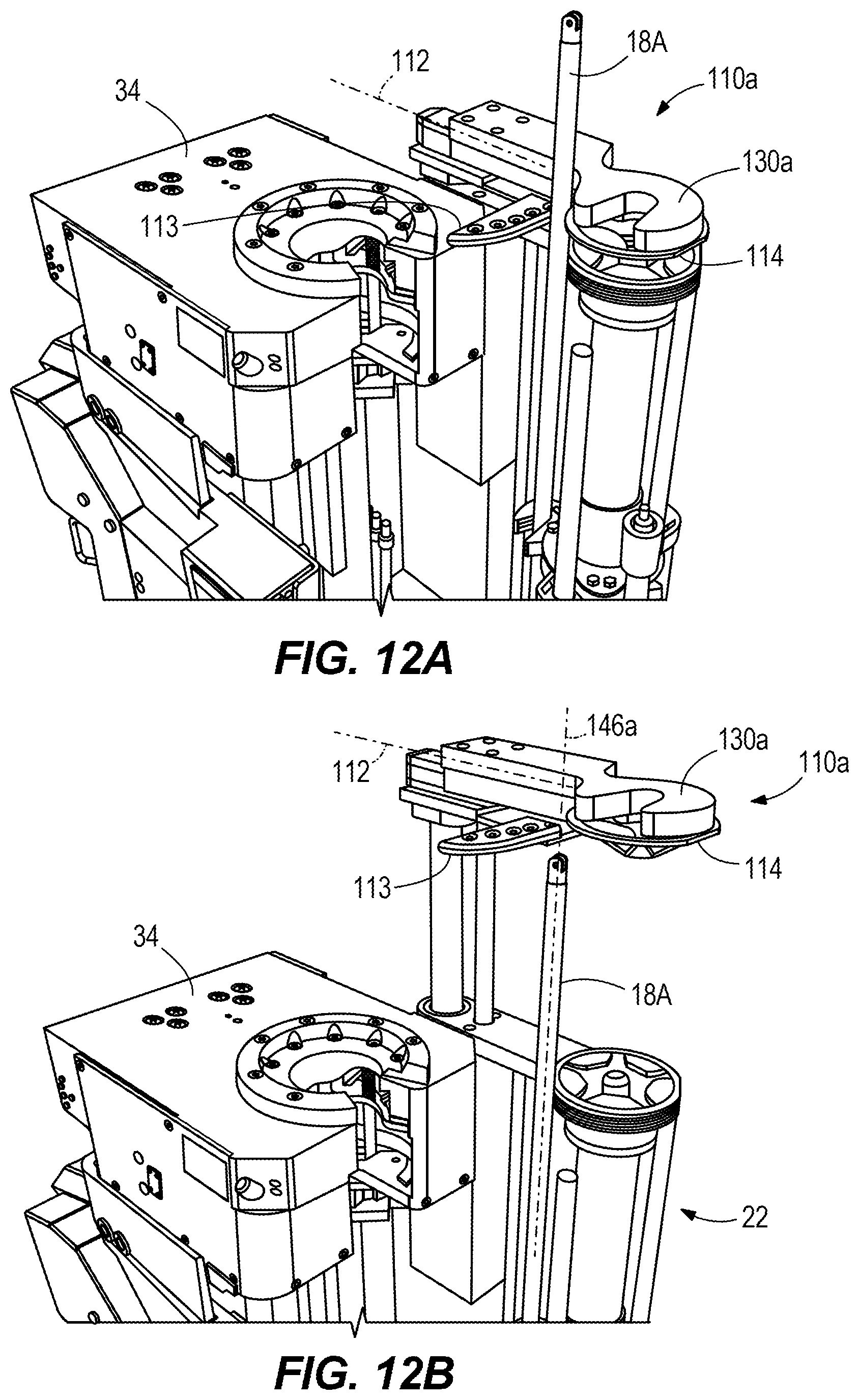 Patent US11781430 Figure 12 – Bolter