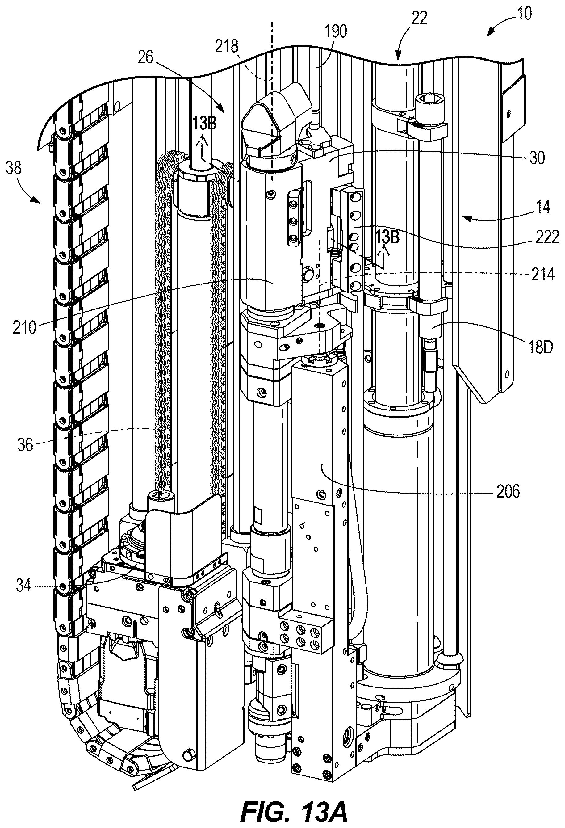 Patent US11781430 Figure 14 – Bolter
