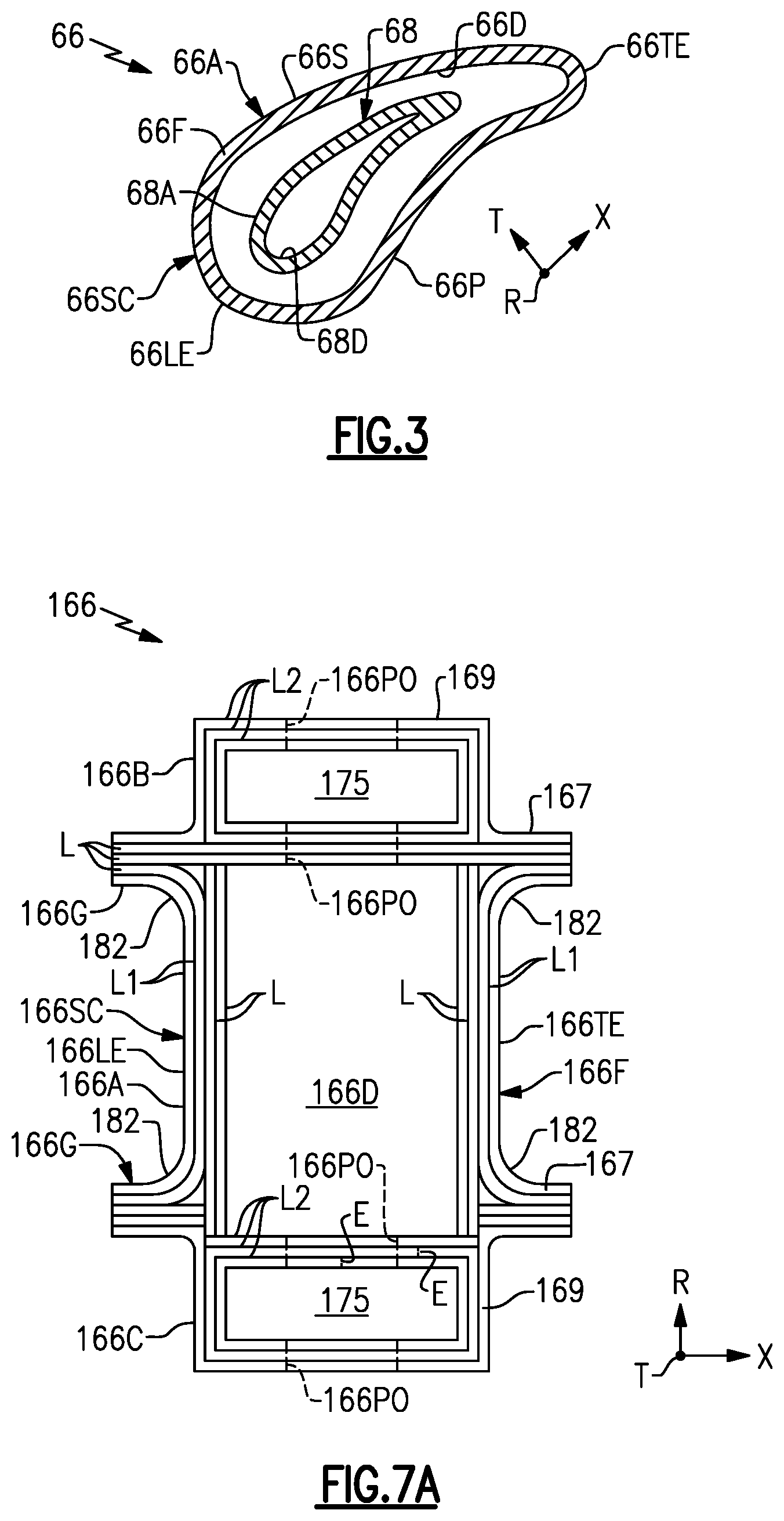 Patent US11781432 Figure 3 – Nested vane arrangement for gas turbine engine