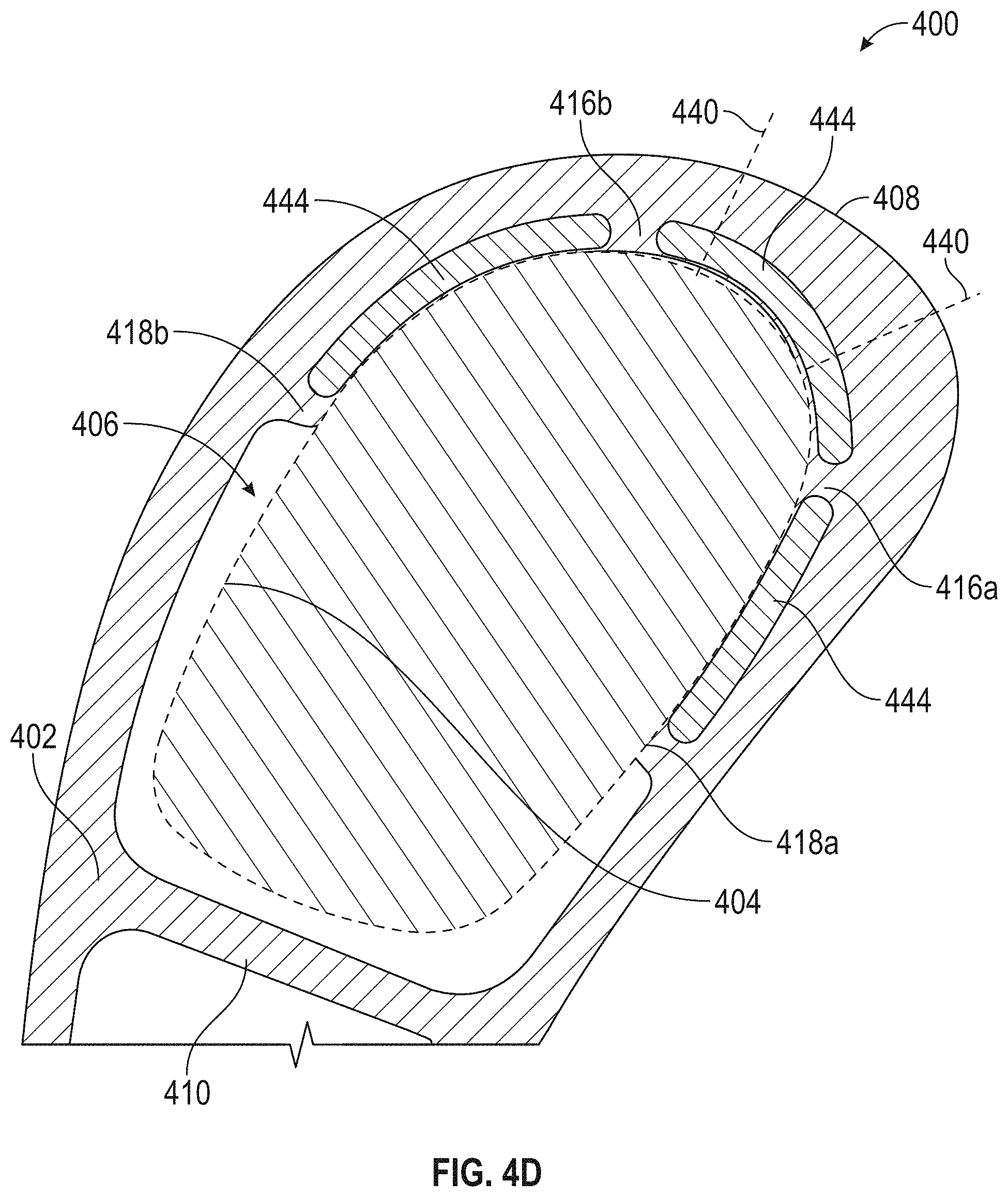 Patent US11781434 Figure 7 – Components for gas turbine engines