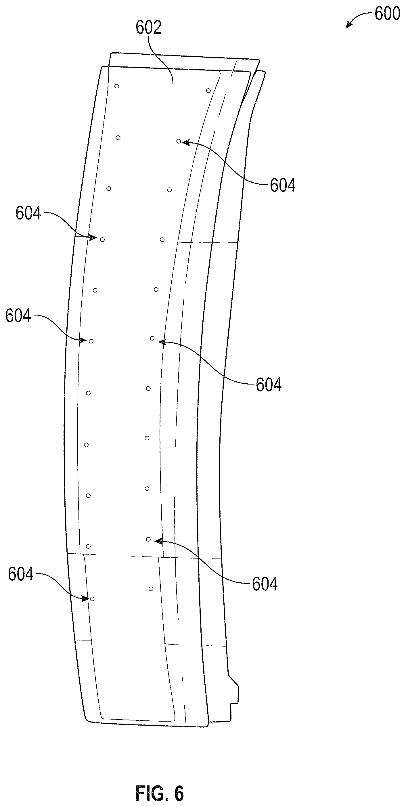 Patent US11781434 Figure 9 – Components for gas turbine engines