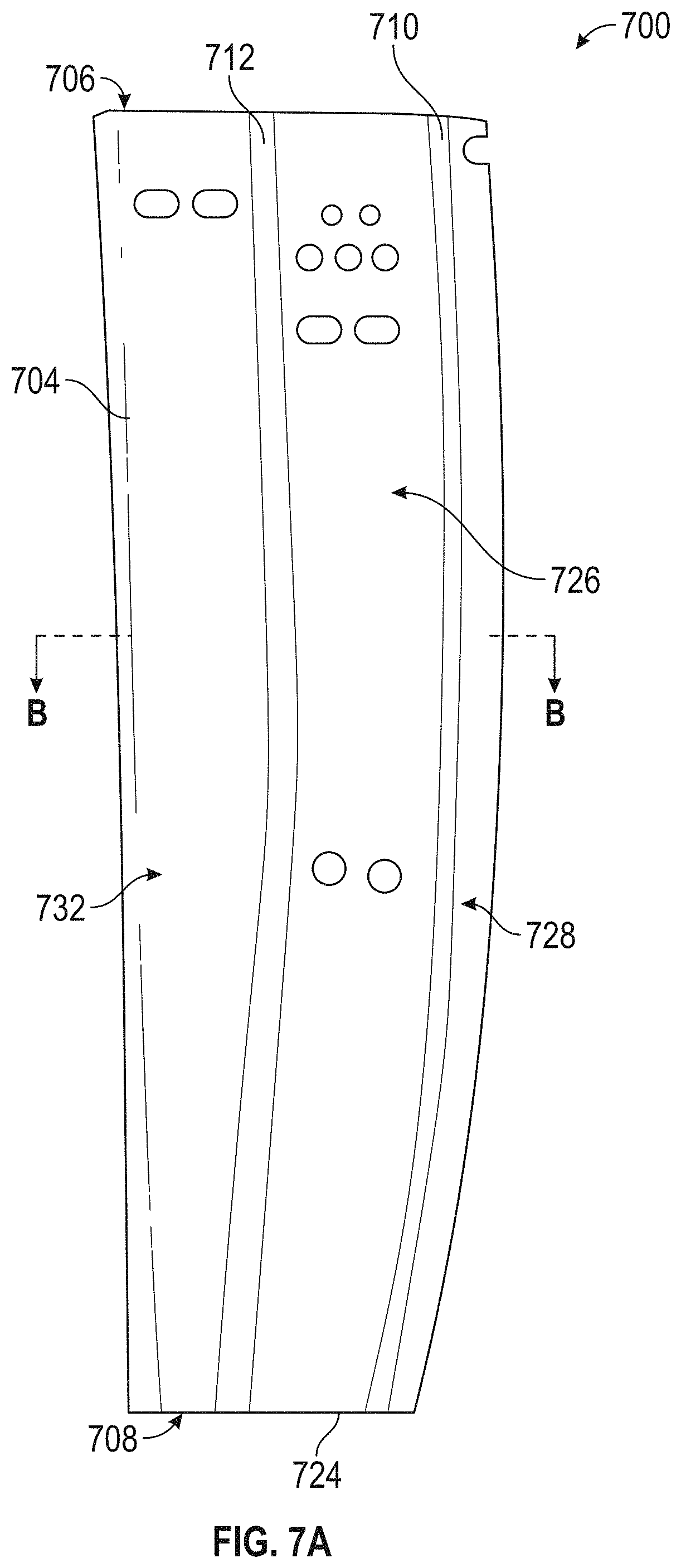 Patent US11781434 Figure 10 – Components for gas turbine engines