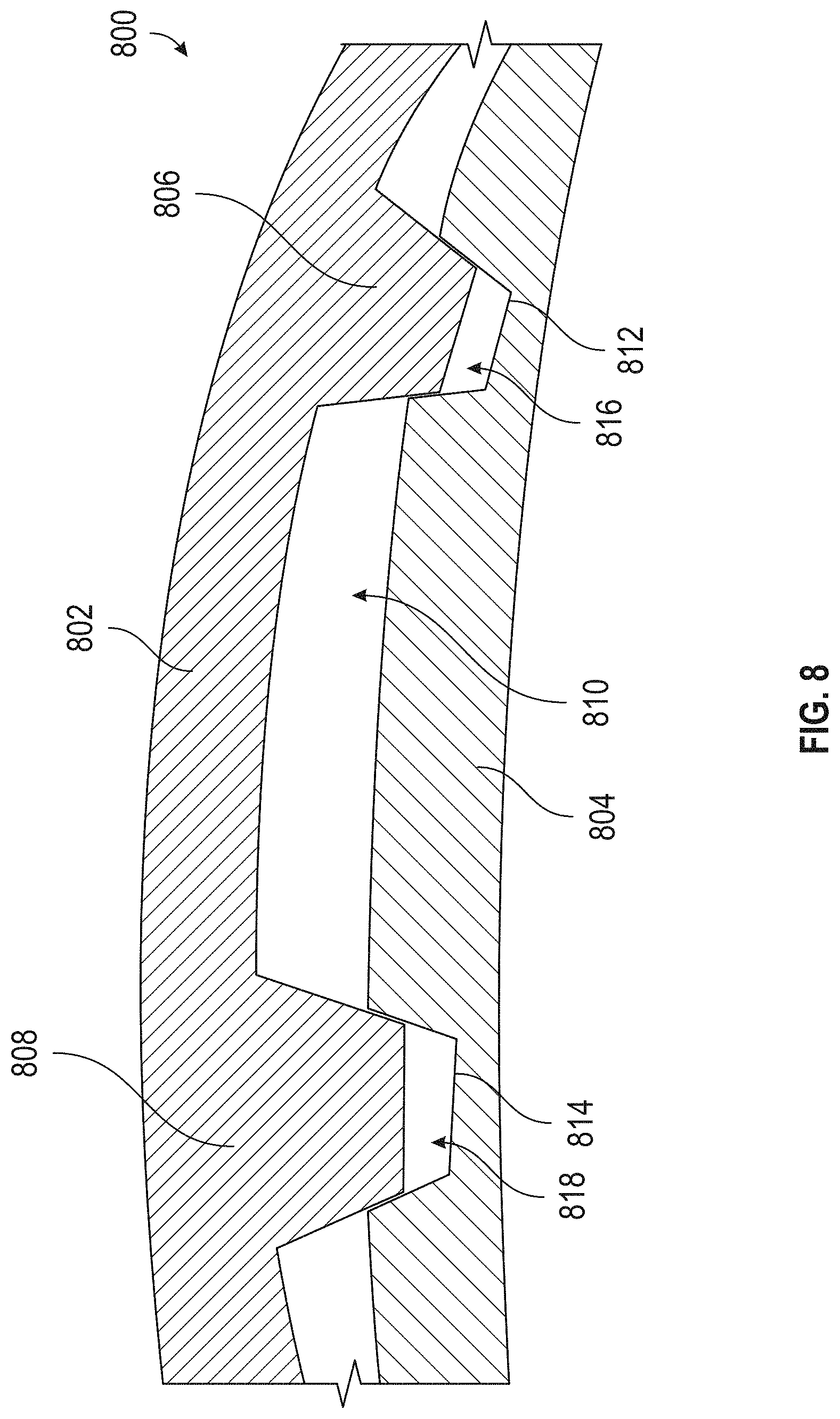 Patent US11781434 Figure 12 – Components for gas turbine engines
