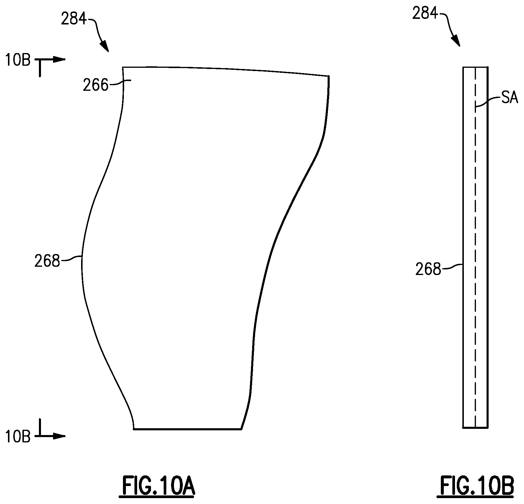 Patent US11781436 Figure 9 – Hybridized airfoil for a gas turbine engine