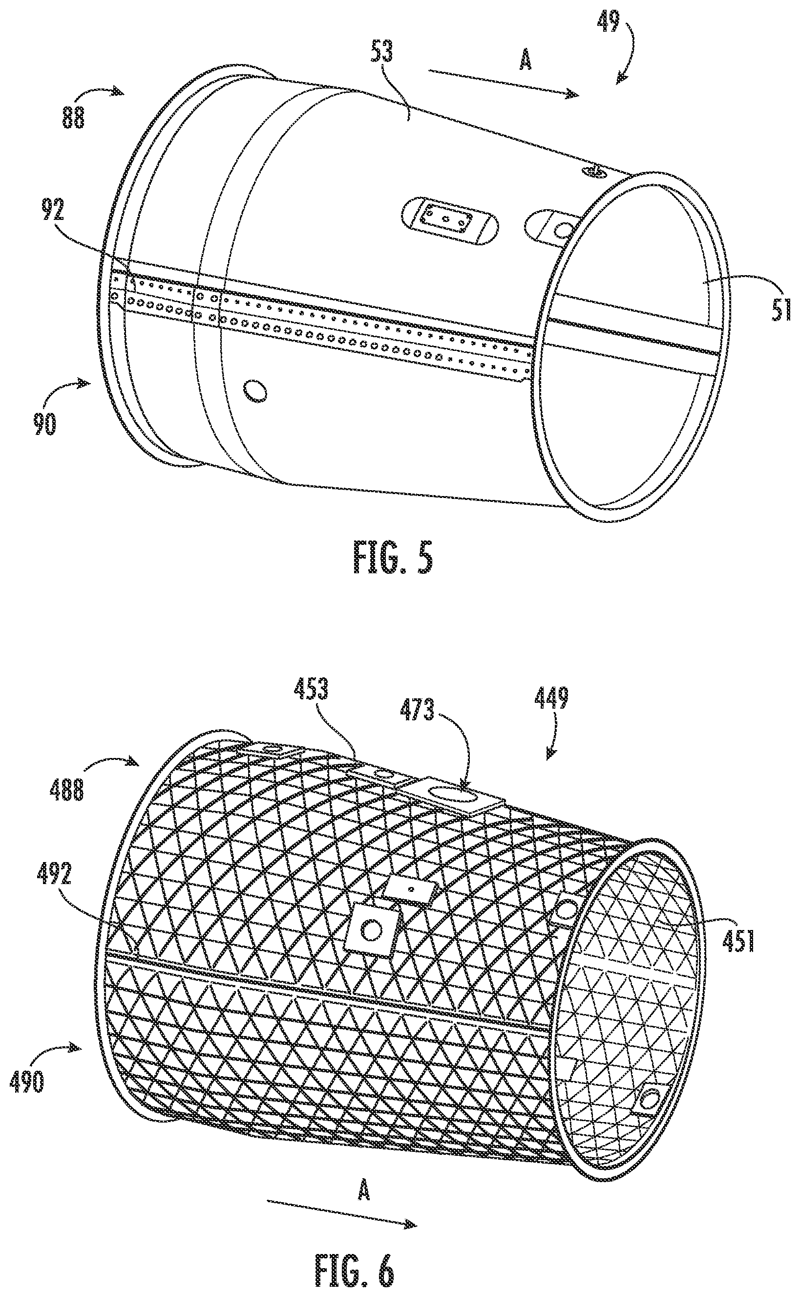 Patent US11781437 Figure 5 – Cold spray duct for a gas turbine engine