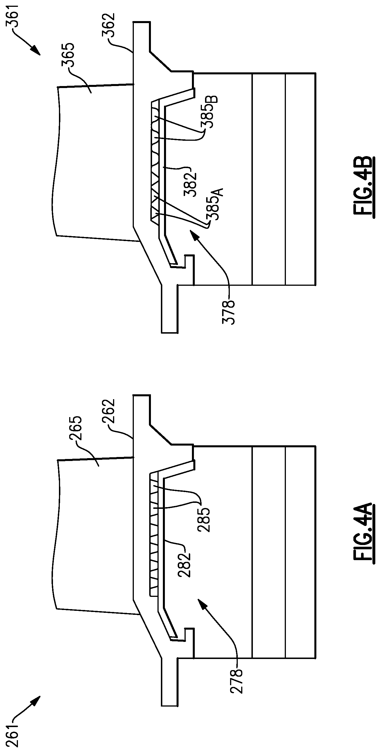 Patent US11781439 Figure 5 – Seal arrangement for turbine engine component
