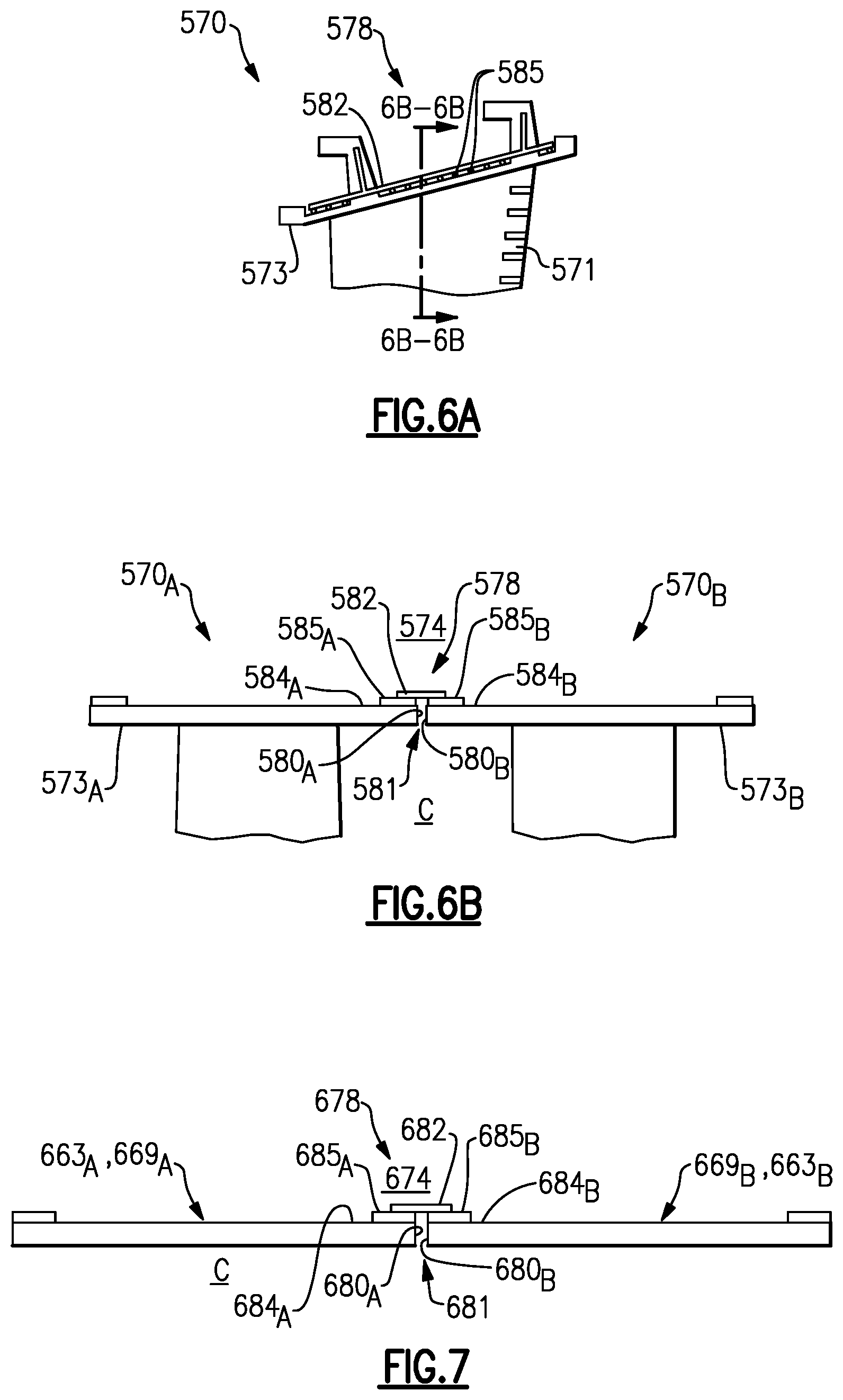 Patent US11781439 Figure 8 – Seal arrangement for turbine engine component