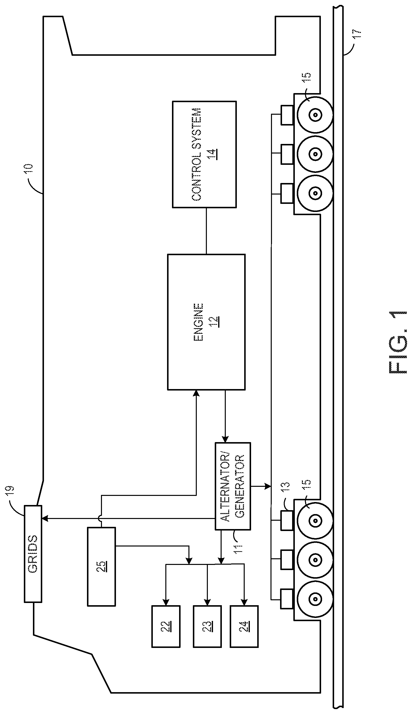 Patent US11781443 Figure 1 – Method and systems for an energy recovery and energy converting unit for an engine