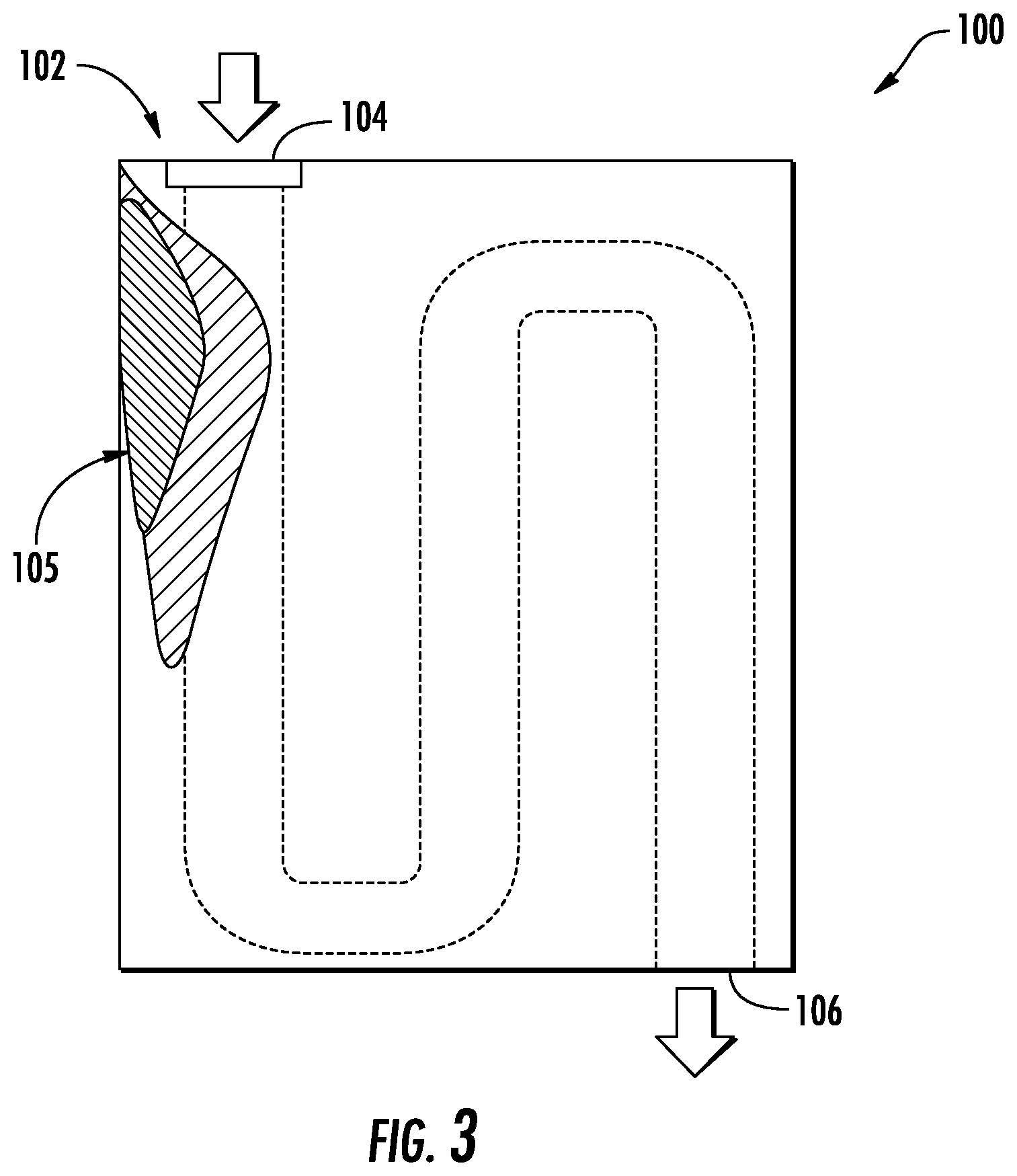 Patent US11781444 Figure 3 – Adaptive orifice assembly for controlling airflow in a gas turbine engine
