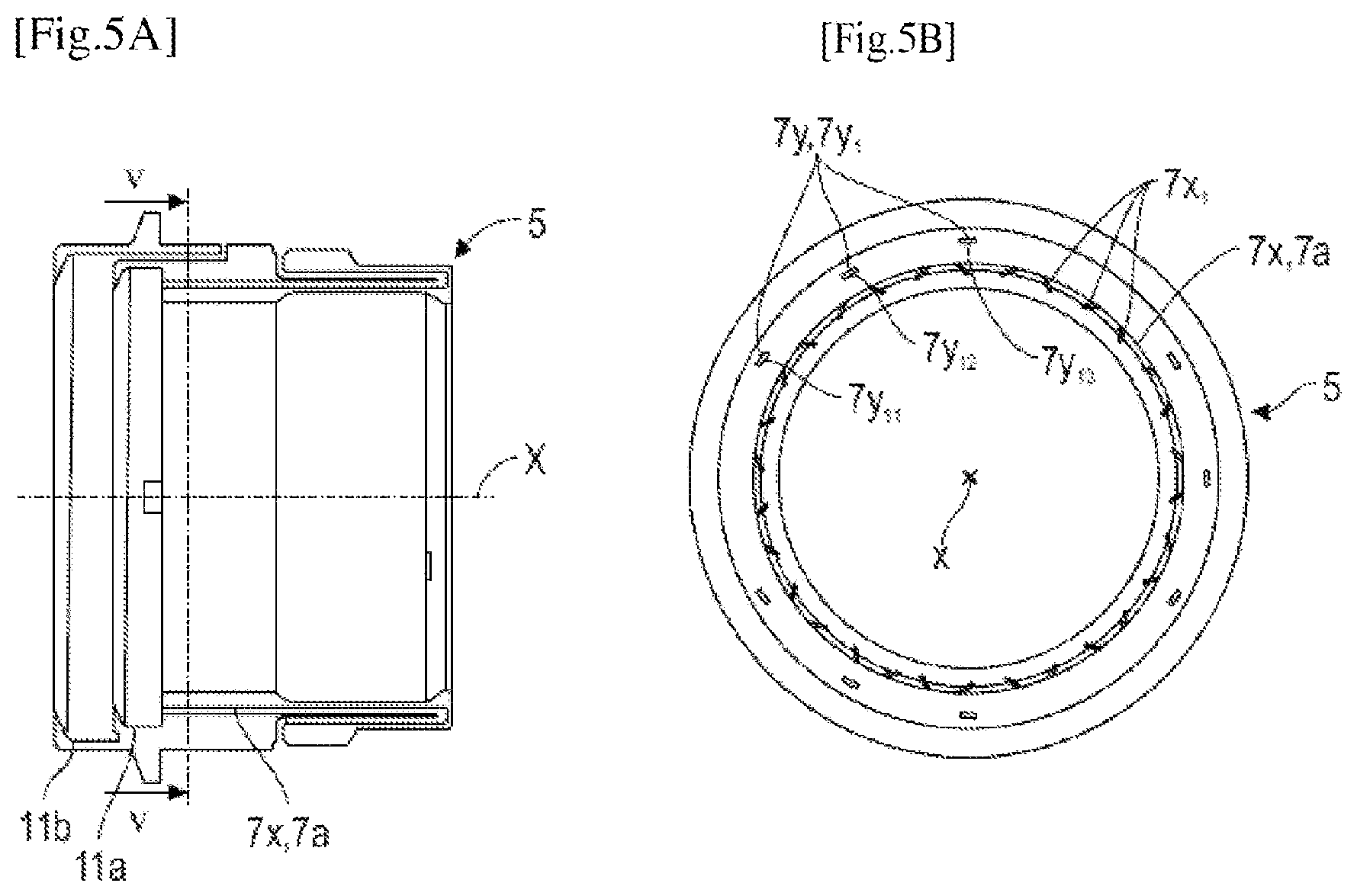 Patent US11781446 Figure 4 – Device for distributing oil from a rolling bearing for an aircraft turbine engine