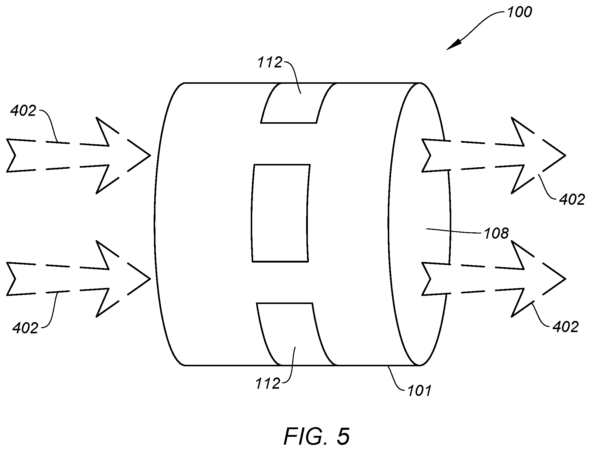 Patent US11781449 Figure 5 – Apparatus and method for controlling a gas stream temperature or rate of temperature change