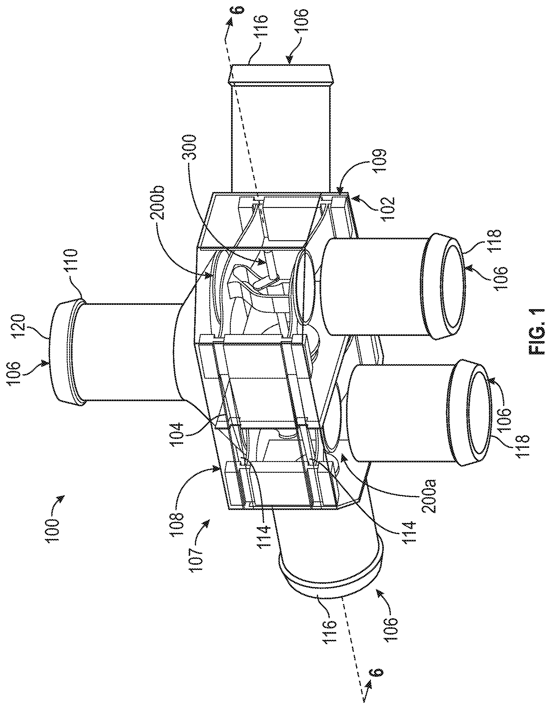 Patent US11781450 Figure 1 – Systems and methods for a poppet valve assembly
