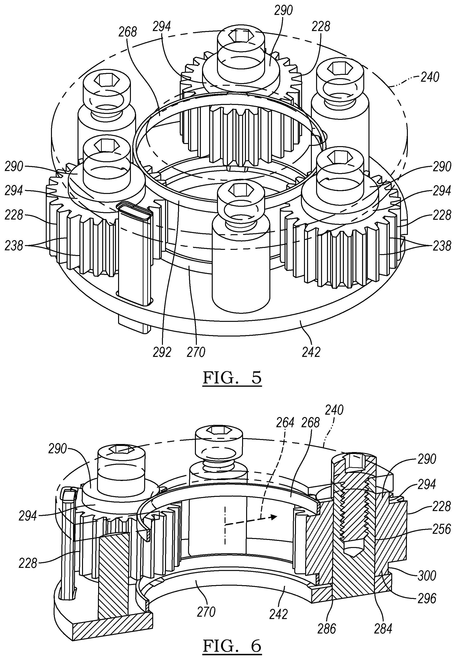 Patent US11781451 Figure 4 – Engine variable camshaft timing phaser with planetary gear set