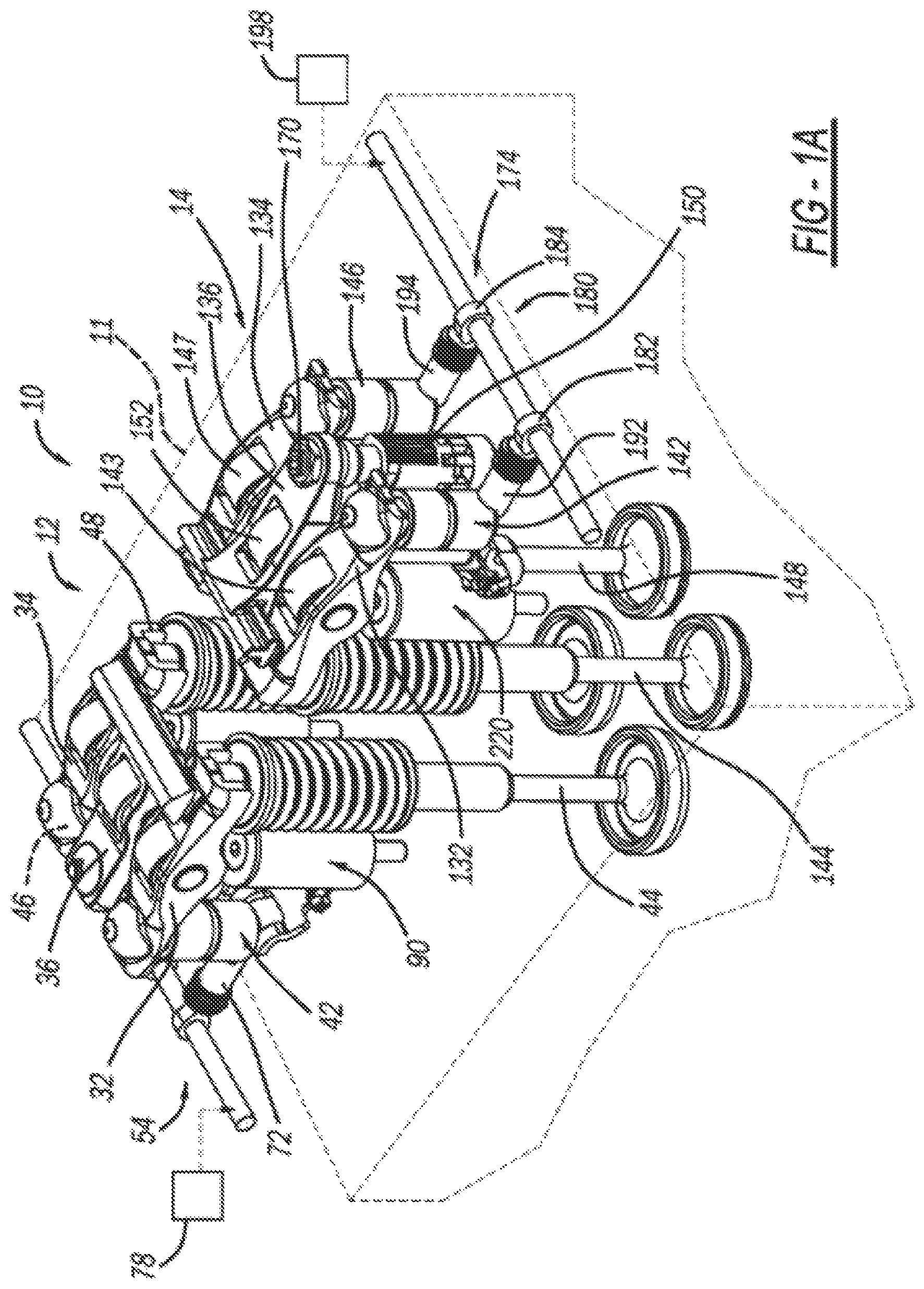 Patent US11781452 Figure 1 – Valve train assembly