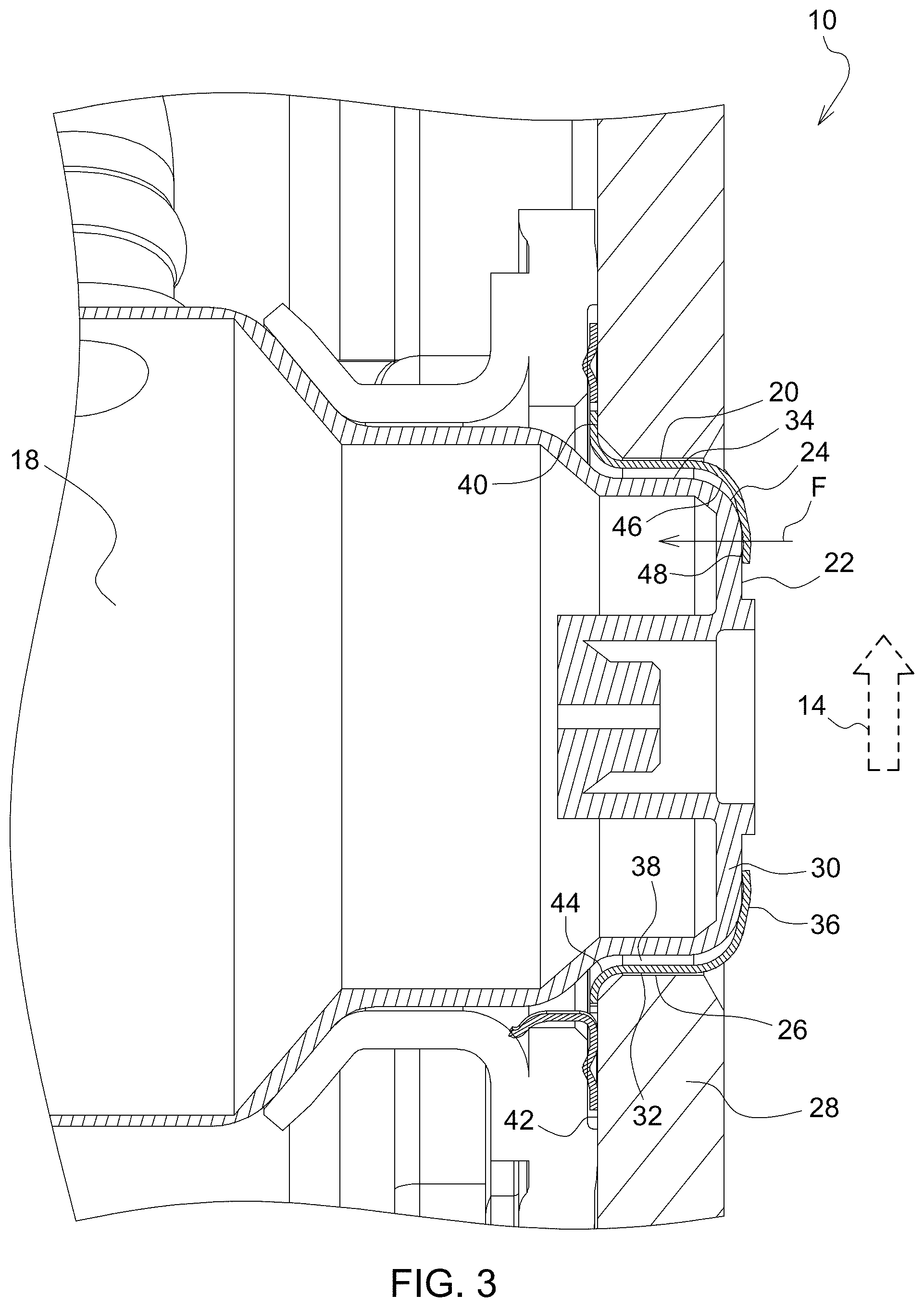 Patent US11781457 Figure 3 – Diesel exhaust fluid injection shield and diesel exhaust fluid injection system