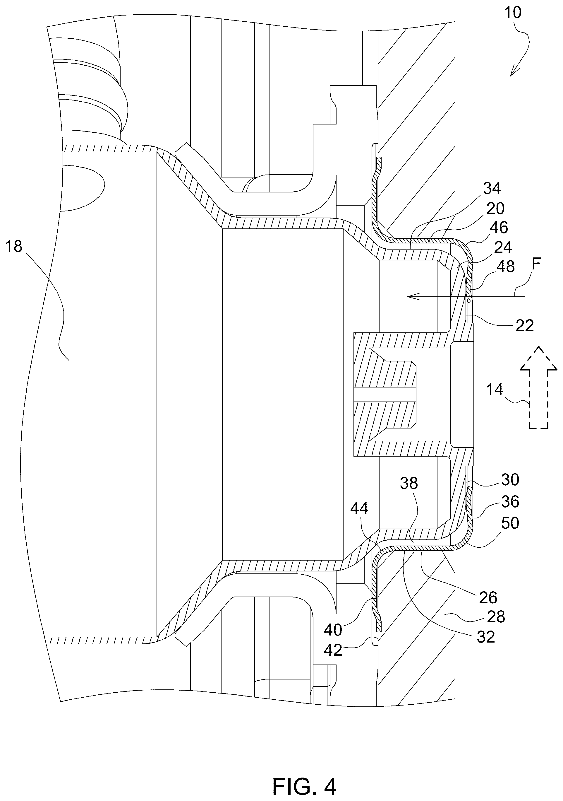 Patent US11781457 Figure 4 – Diesel exhaust fluid injection shield and diesel exhaust fluid injection system