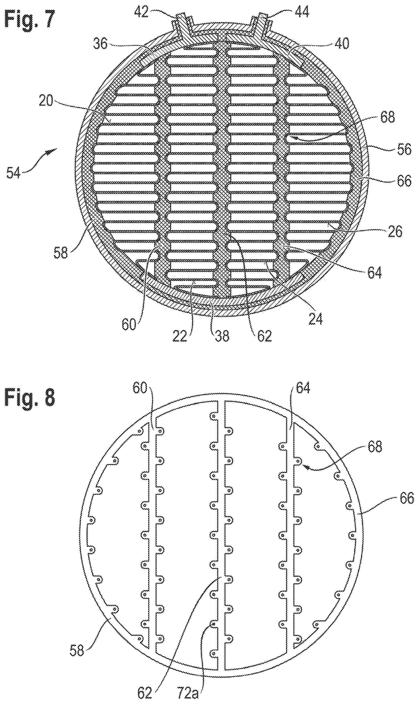 Patent US11781459 Figure 4 – Heating unit for an exhaust-gas system of an internal combustion engine
