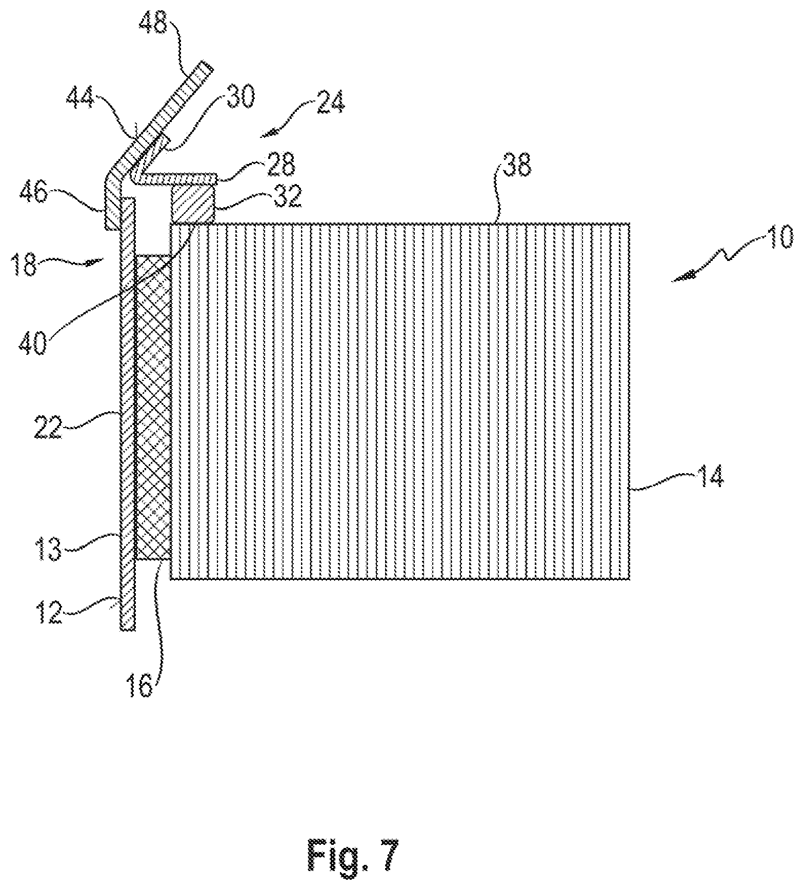 Patent US11781460 Figure 4 – Support assembly