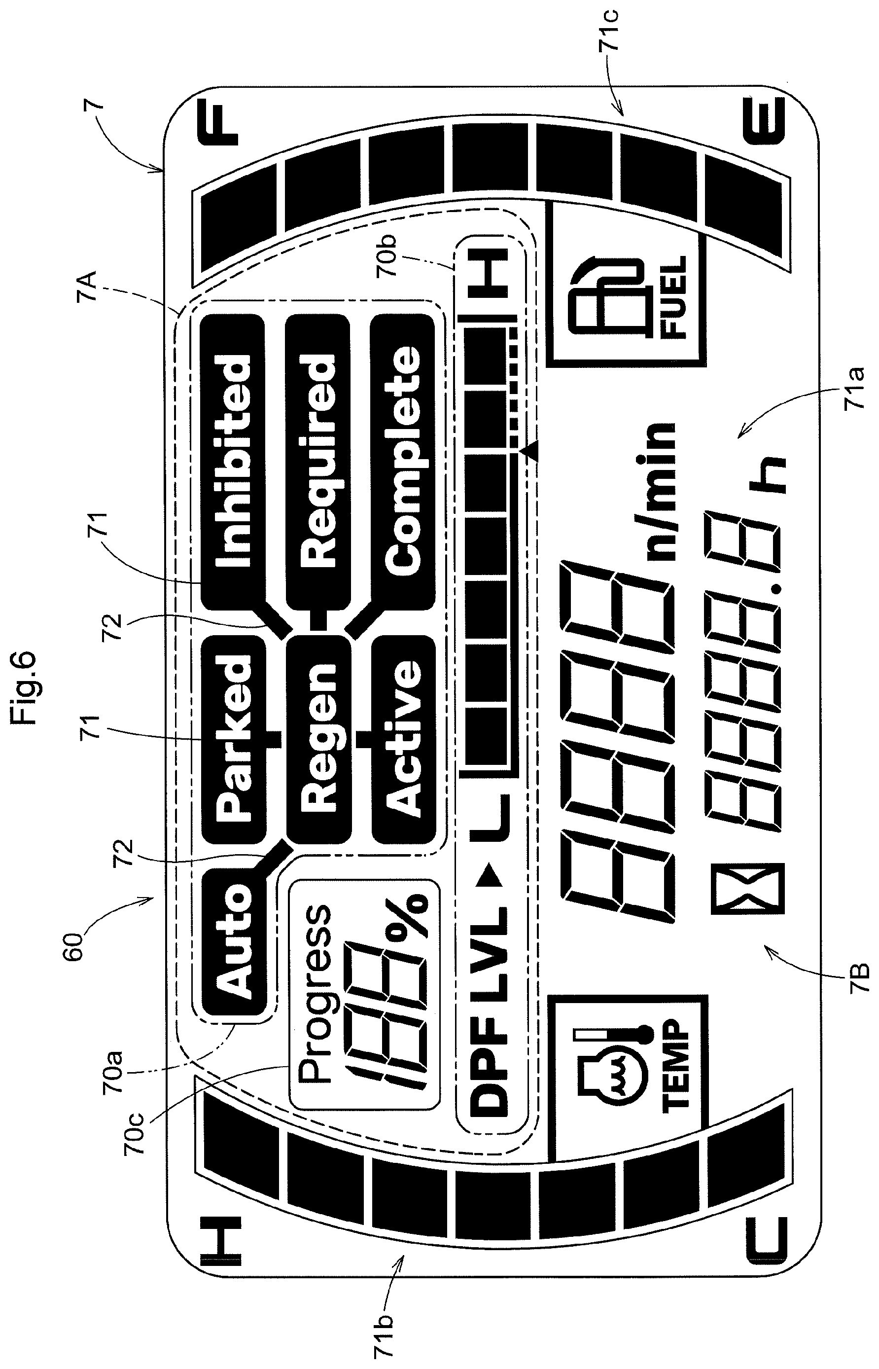 Patent US11781463 Figure 6 – Work vehicle including DPF