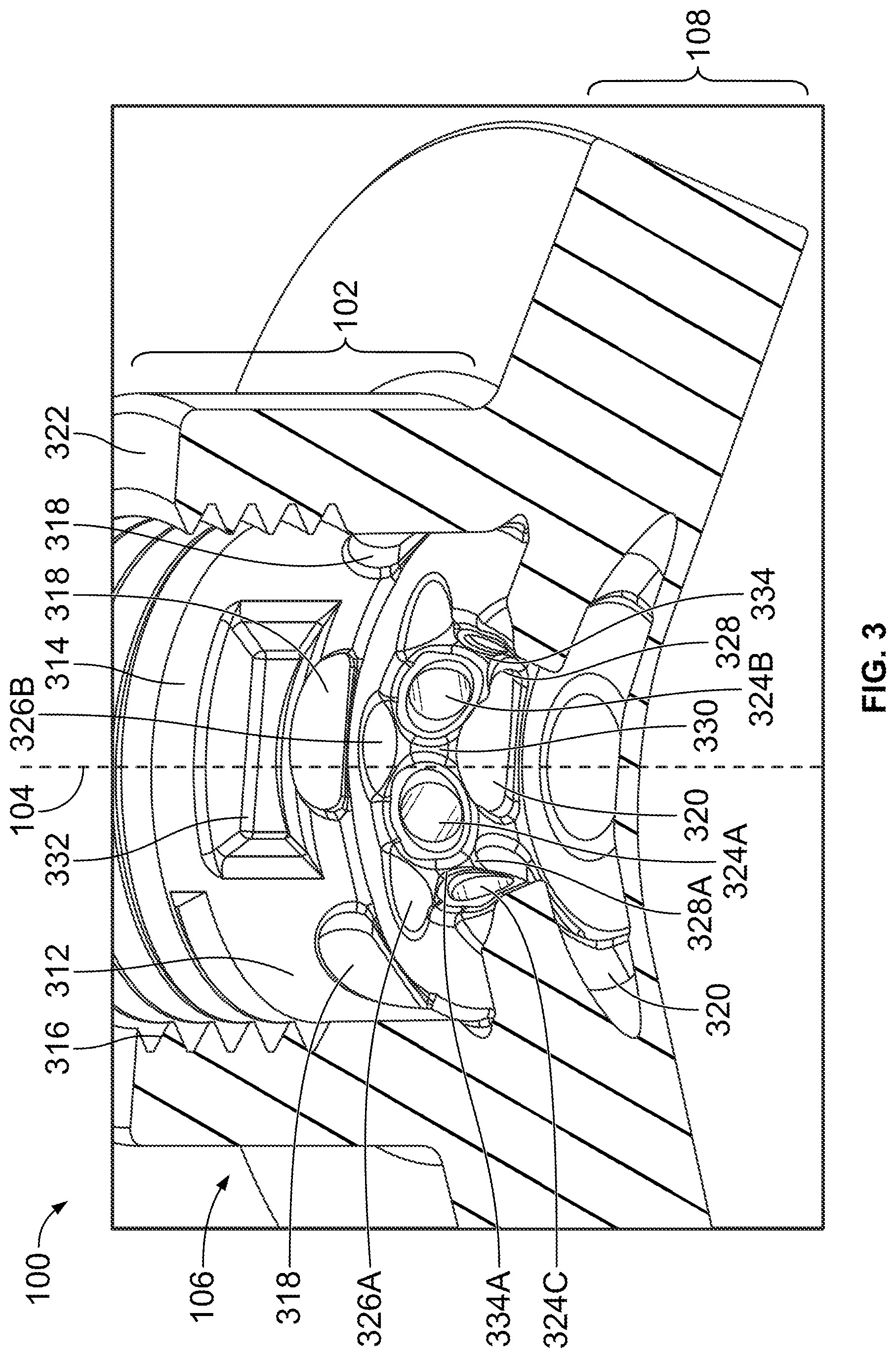 Patent US11781469 Figure 3 – Insert device for fuel injection