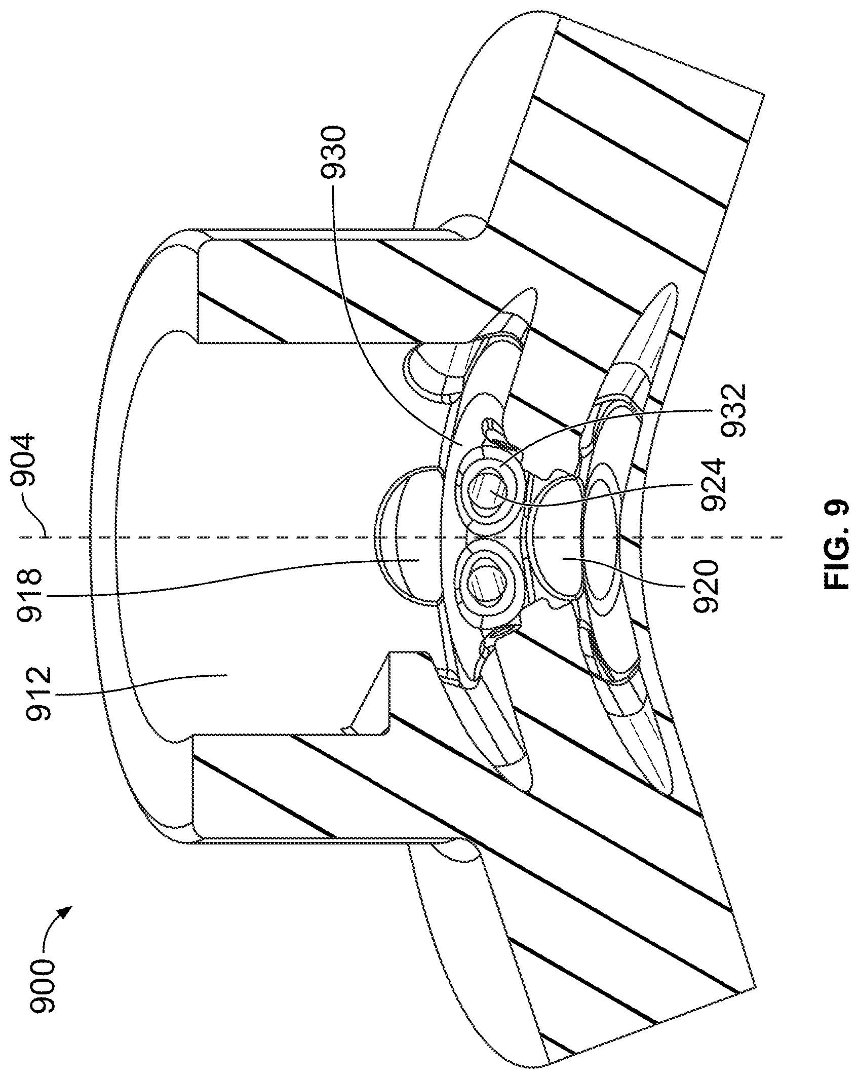 Patent US11781469 Figure 9 – Insert device for fuel injection