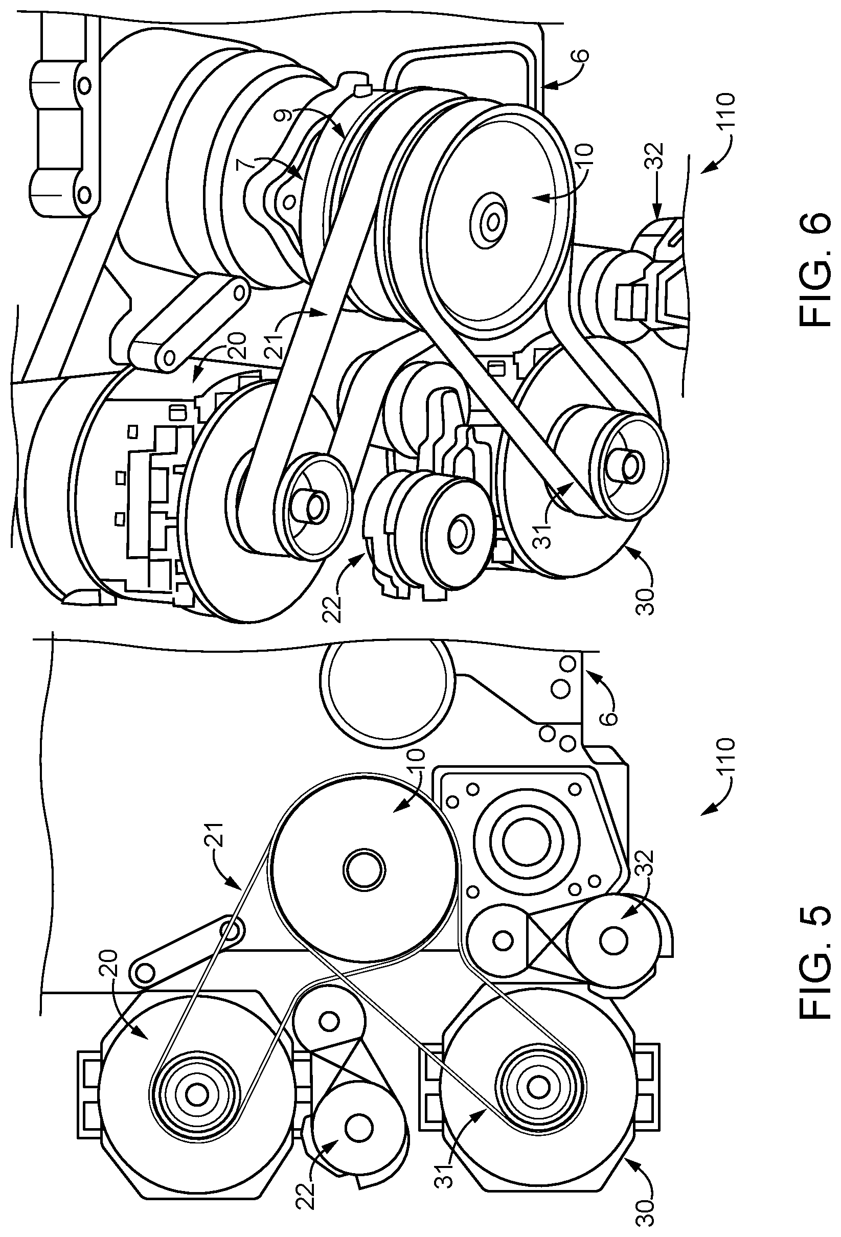 Patent US11781475 Figure 3 – Prime mover systems including multi-accessory drives and methods of controlling same