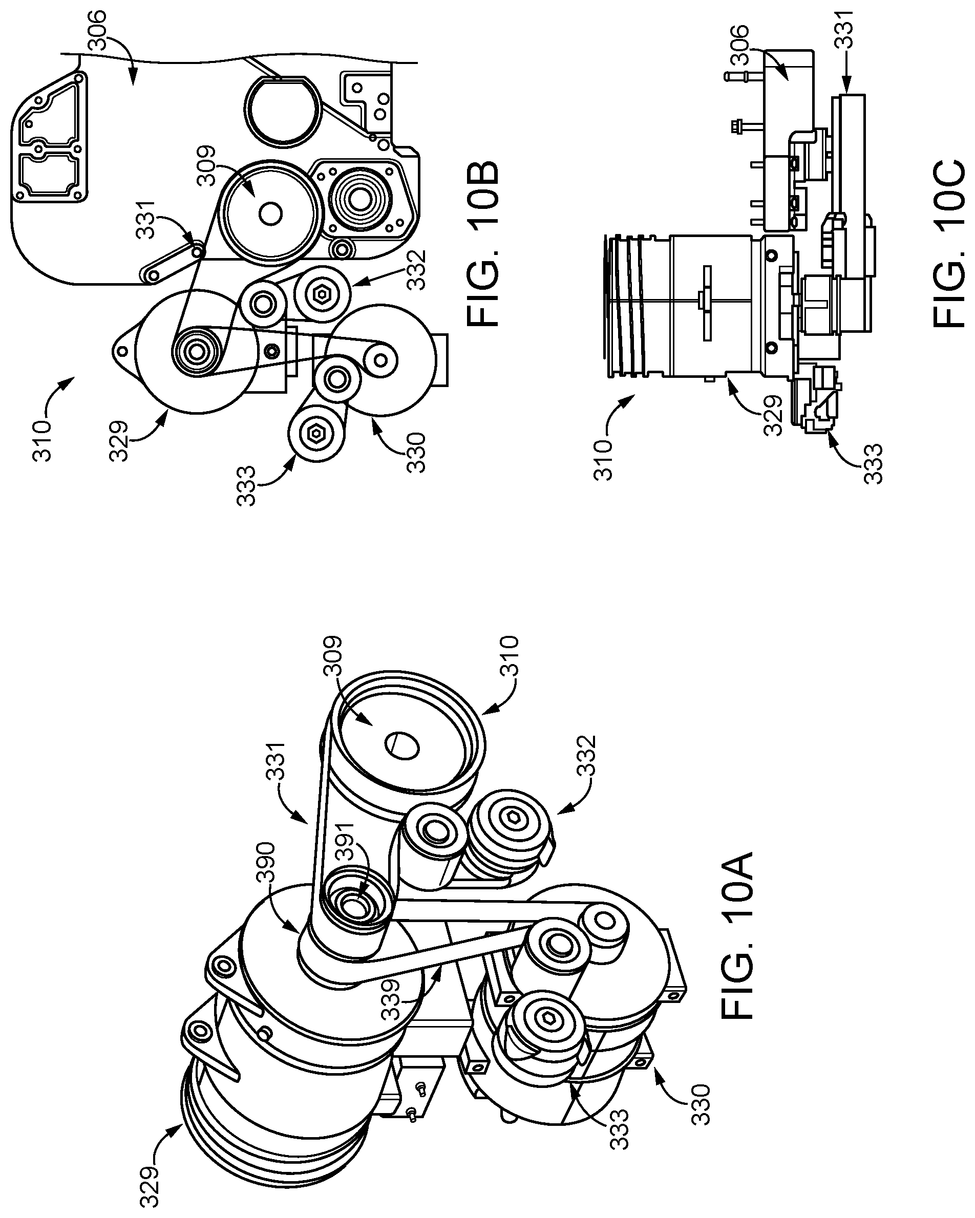 Patent US11781475 Figure 7 – Prime mover systems including multi-accessory drives and methods of controlling same