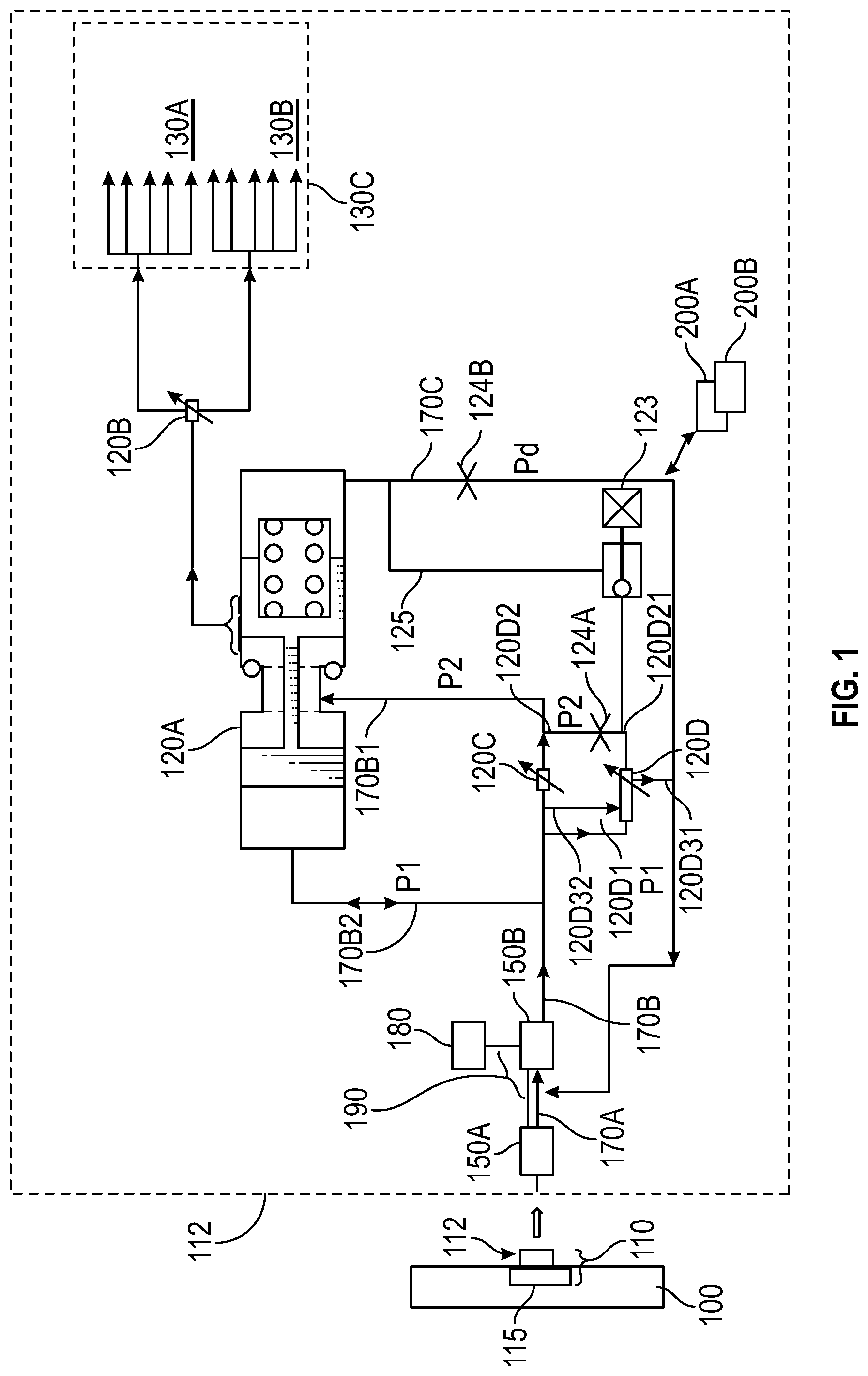 Patent US11781483 Figure 1 – Minimum pressure valve for aircraft fuel system