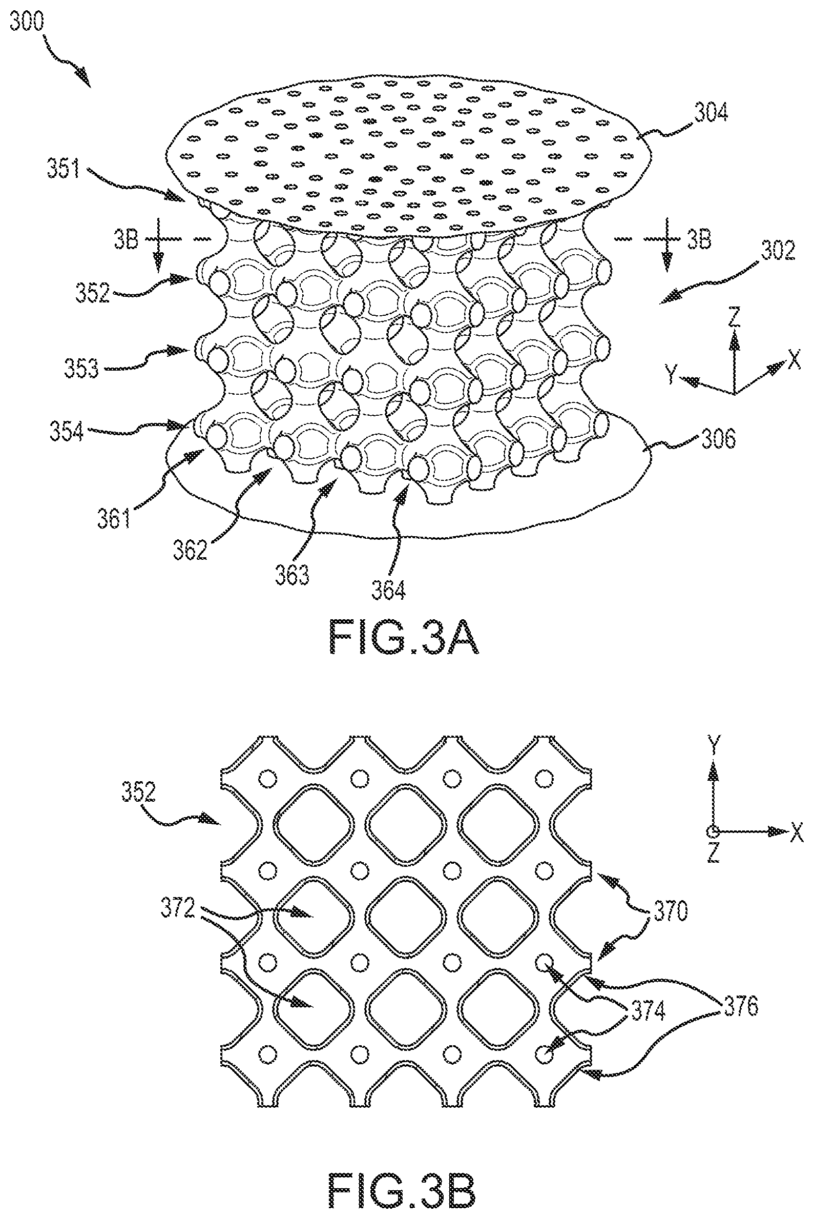 Patent US11781485 Figure 3 – Unit cell resonator networks for gas turbine combustor tone damping