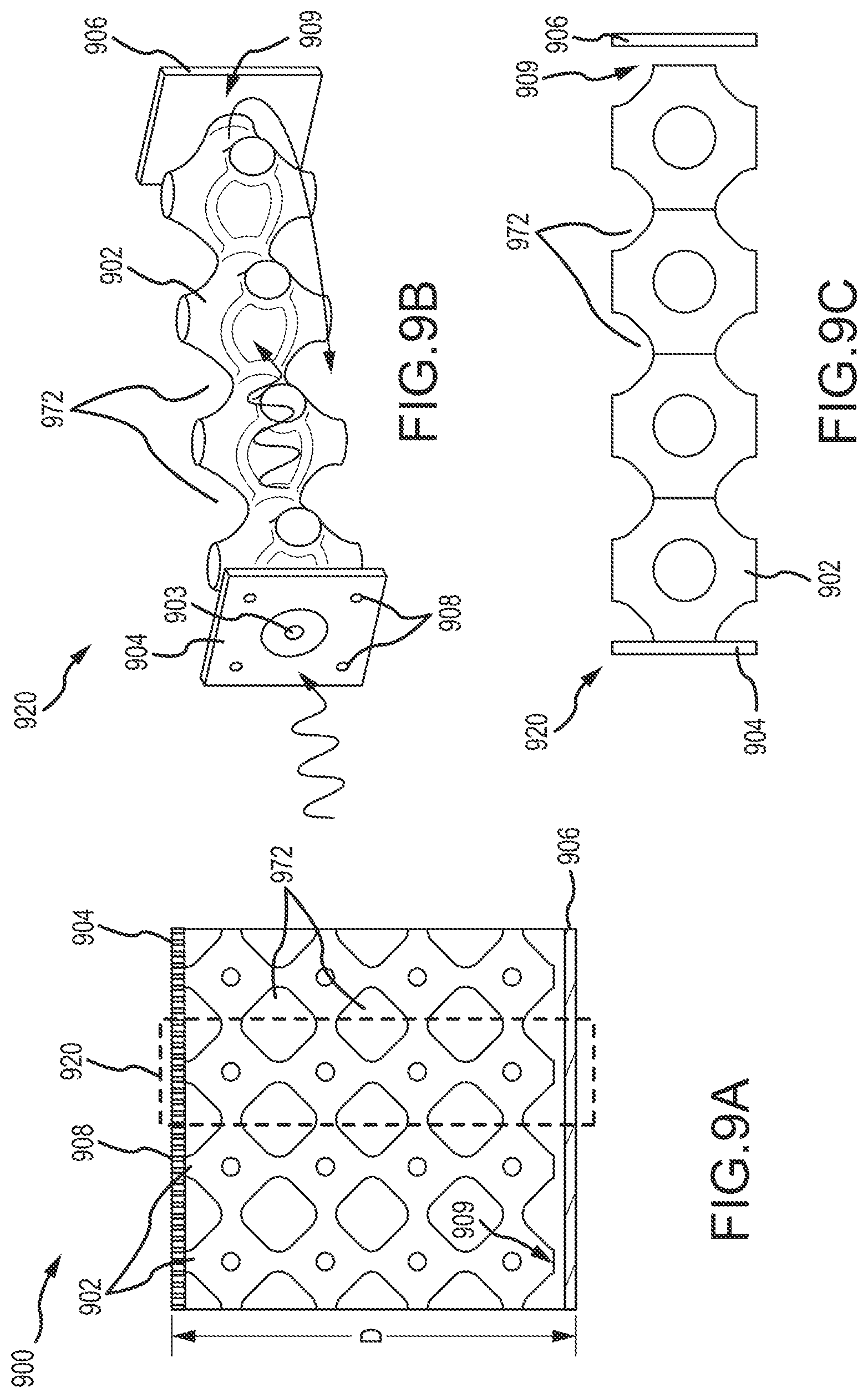 Patent US11781485 Figure 8 – Unit cell resonator networks for gas turbine combustor tone damping