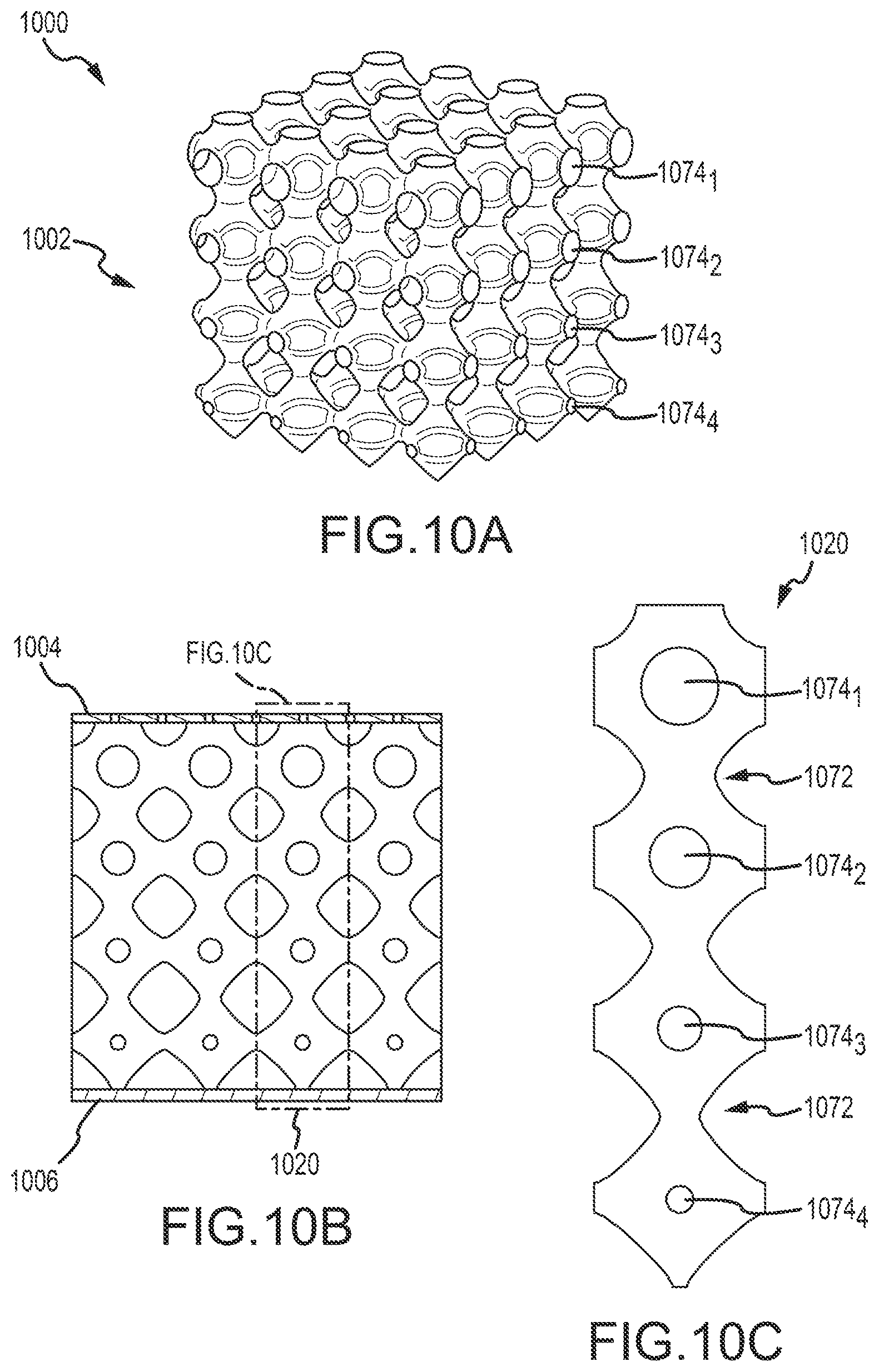 Patent US11781485 Figure 9 – Unit cell resonator networks for gas turbine combustor tone damping
