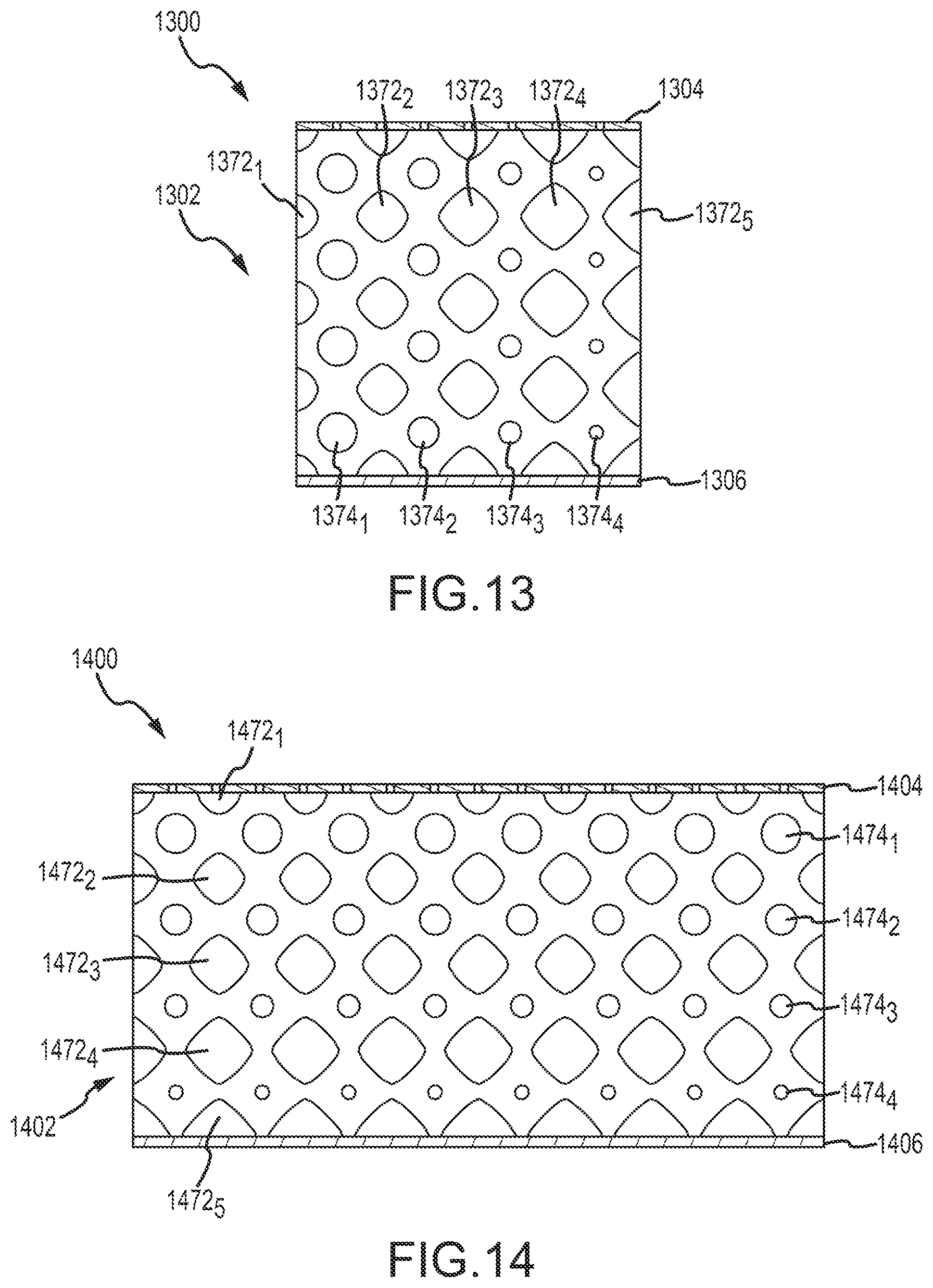 Patent US11781485 Figure 12 – Unit cell resonator networks for gas turbine combustor tone damping