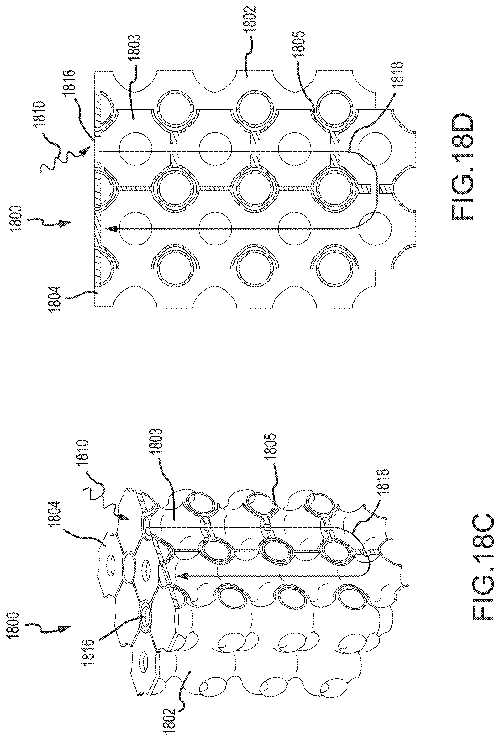 Patent US11781485 Figure 17 – Unit cell resonator networks for gas turbine combustor tone damping
