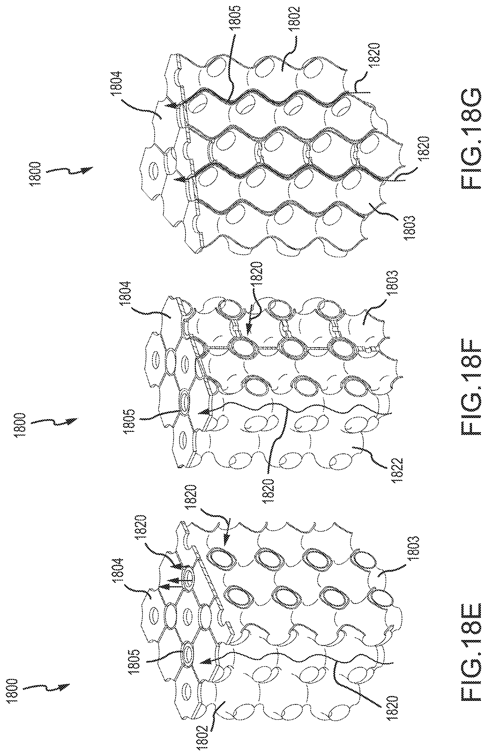 Patent US11781485 Figure 18 – Unit cell resonator networks for gas turbine combustor tone damping