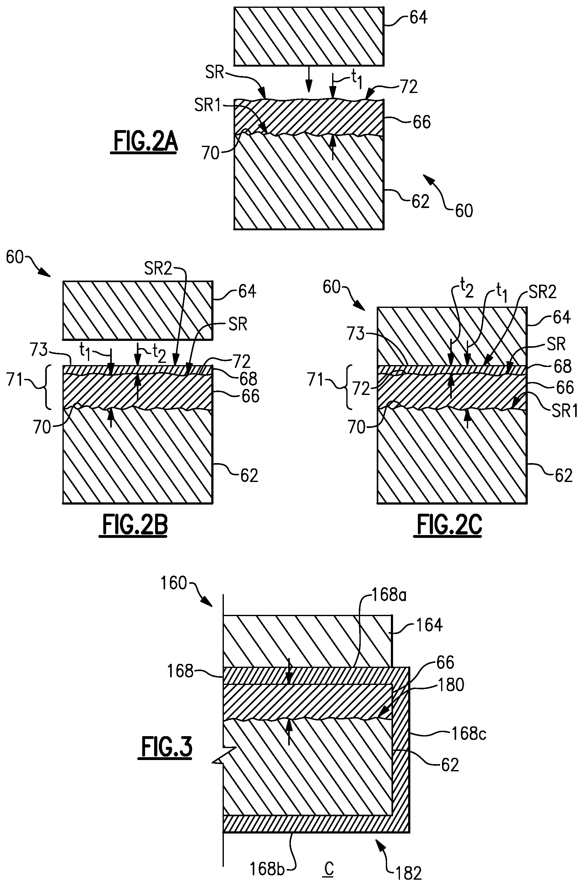Patent US11781486 Figure 2 – Ceramic component having silicon layer and barrier layer