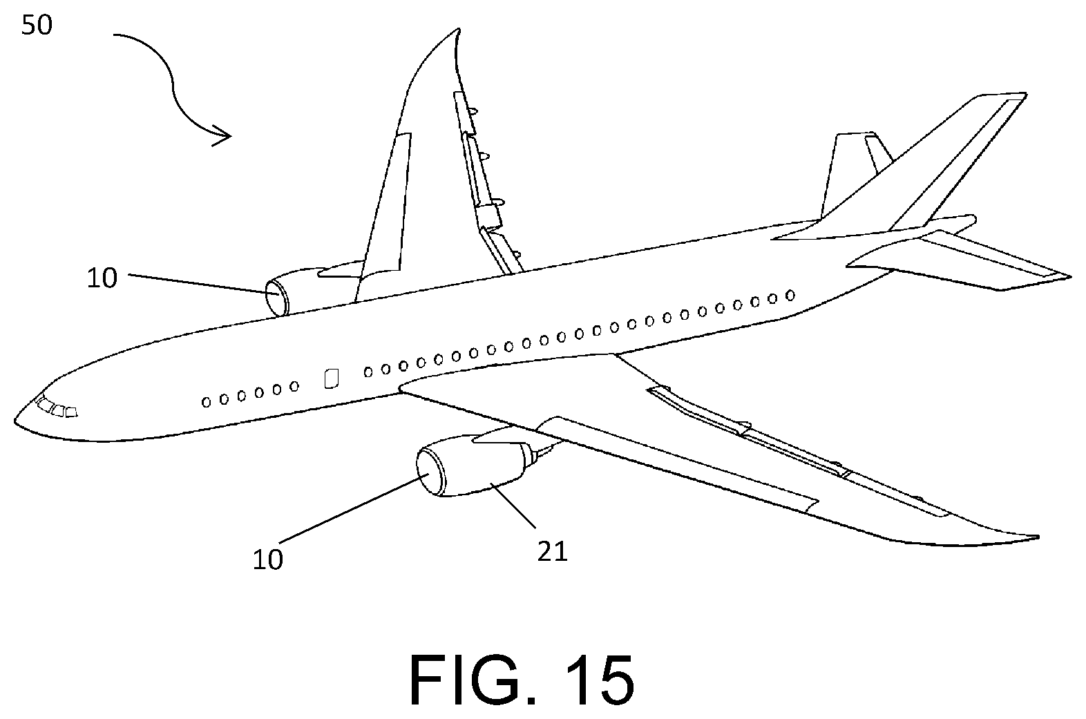 Patent US11781487 Figure 6 – High power epicyclic gearbox and operation thereof