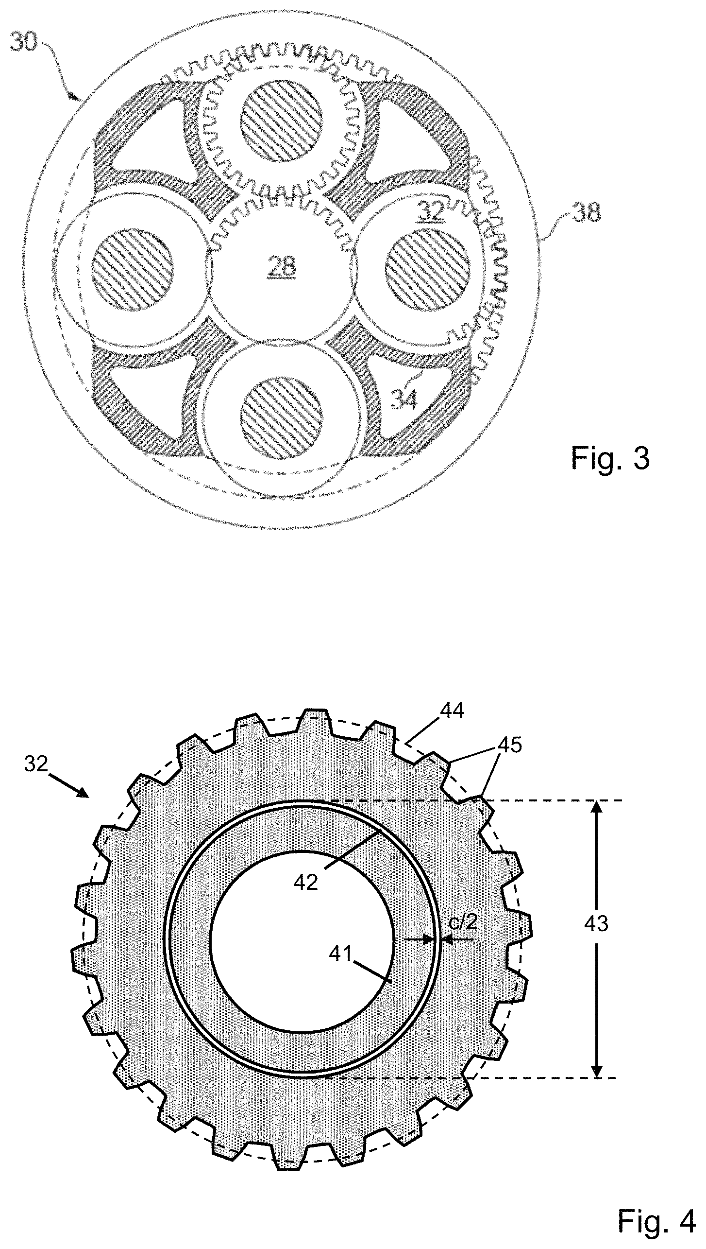 Patent US11781488 Figure 2 – Gearboxes for aircraft gas turbine engines