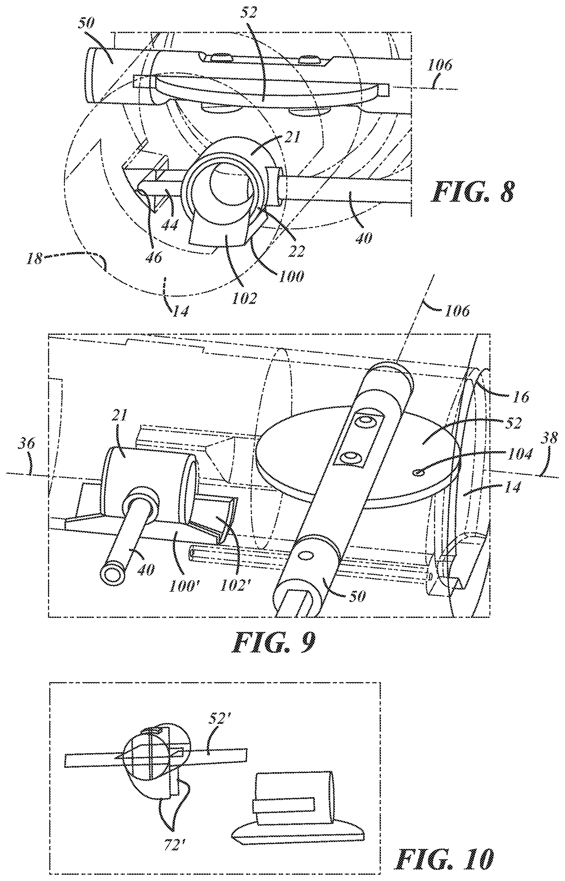 Patent US11781493 Figure 4 – Throttle body with fluid flow control