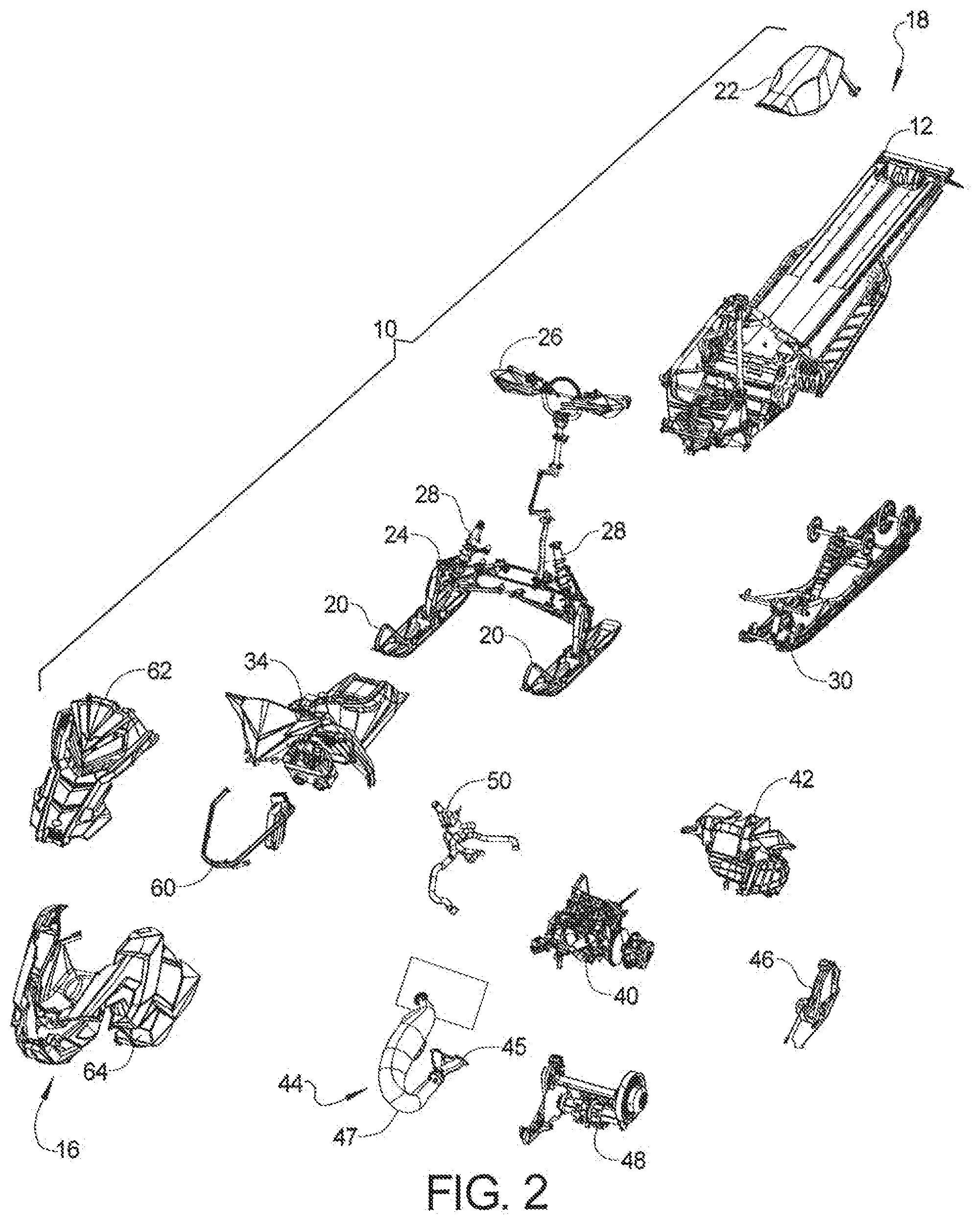 Patent US11781494 Figure 2 – Turbocharger system for a two-stroke engine having selectable boost modes
