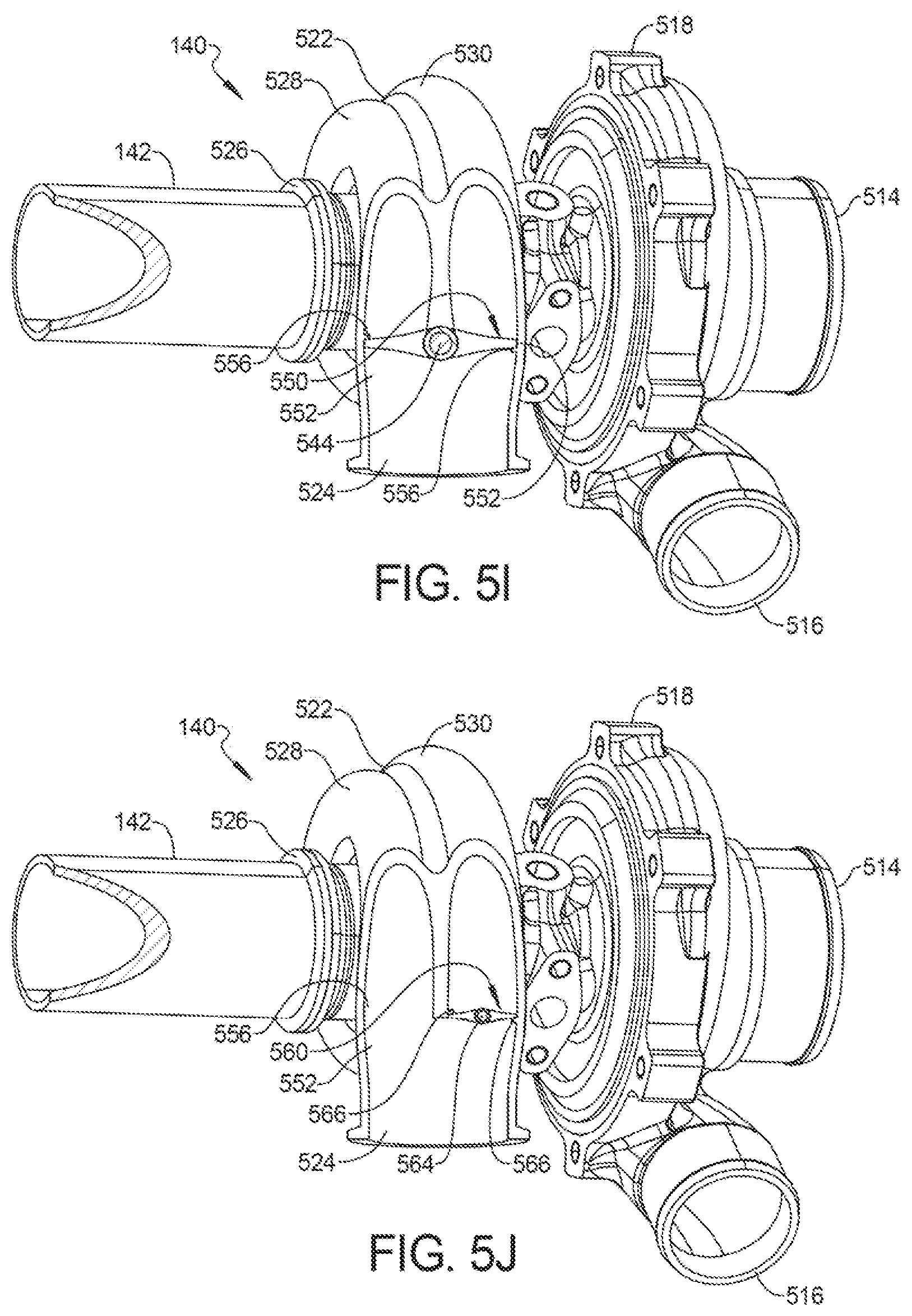 Patent US11781494 Figure 11 – Turbocharger system for a two-stroke engine having selectable boost modes