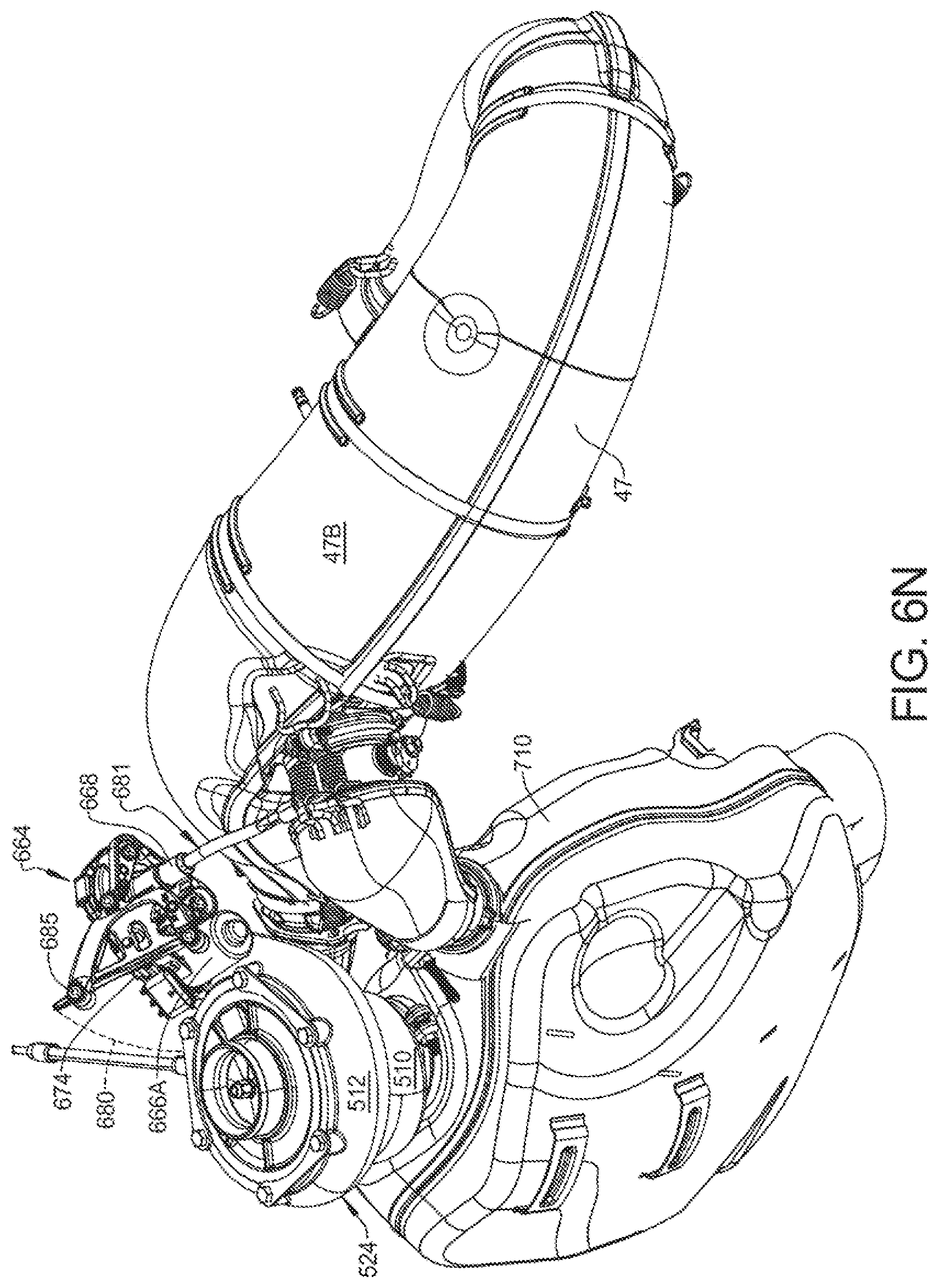 Patent US11781494 Figure 18 – Turbocharger system for a two-stroke engine having selectable boost modes