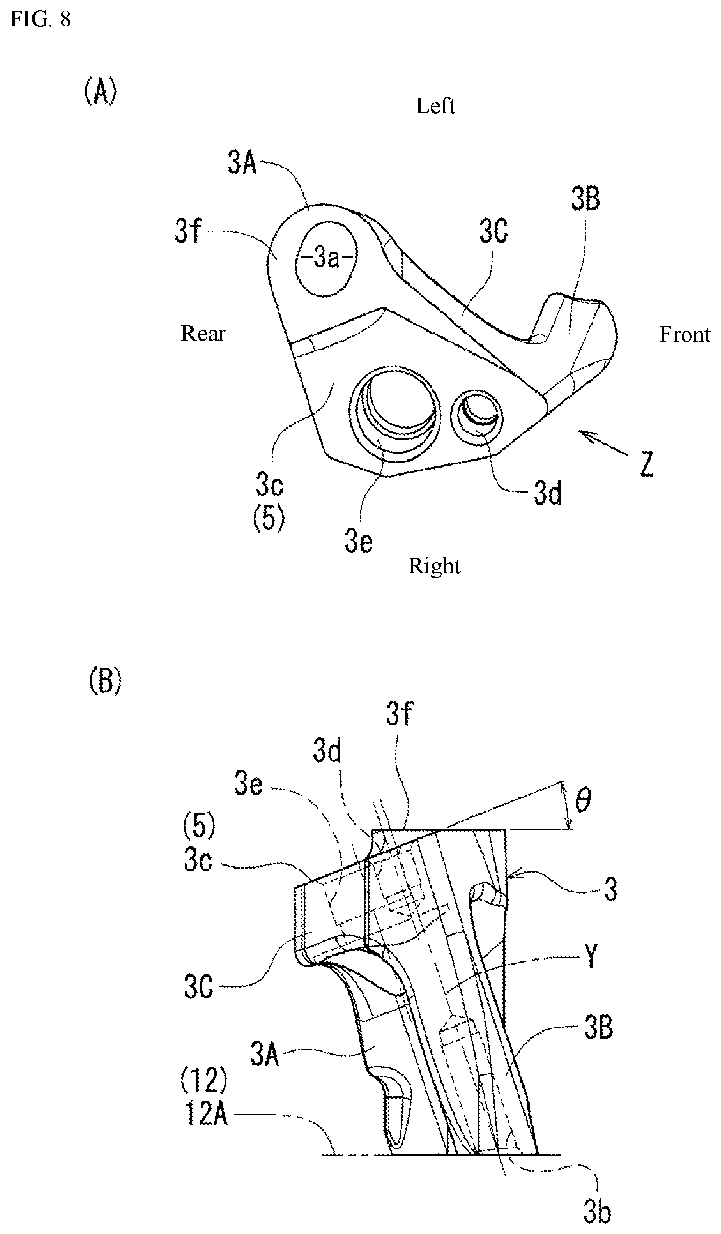 Patent US11781501 Figure 8 – Engine head structure
