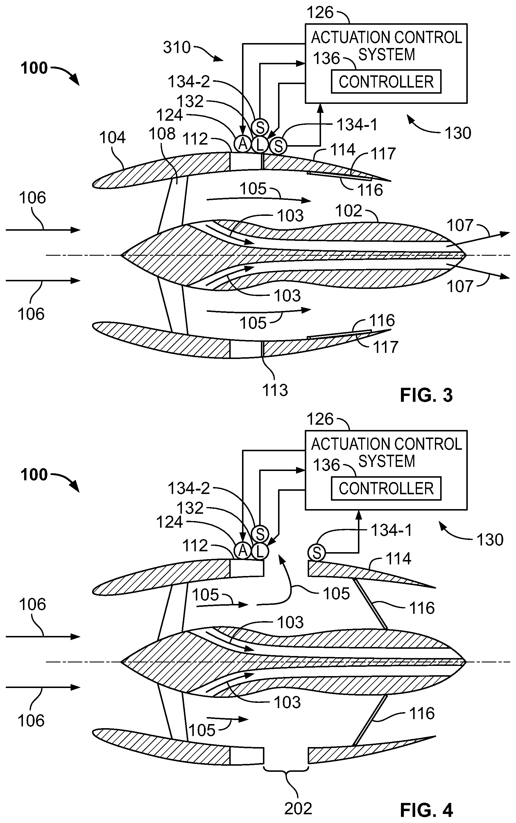 Patent US11781503 Figure 2 – Translating cowl thrust reverser primary lock system