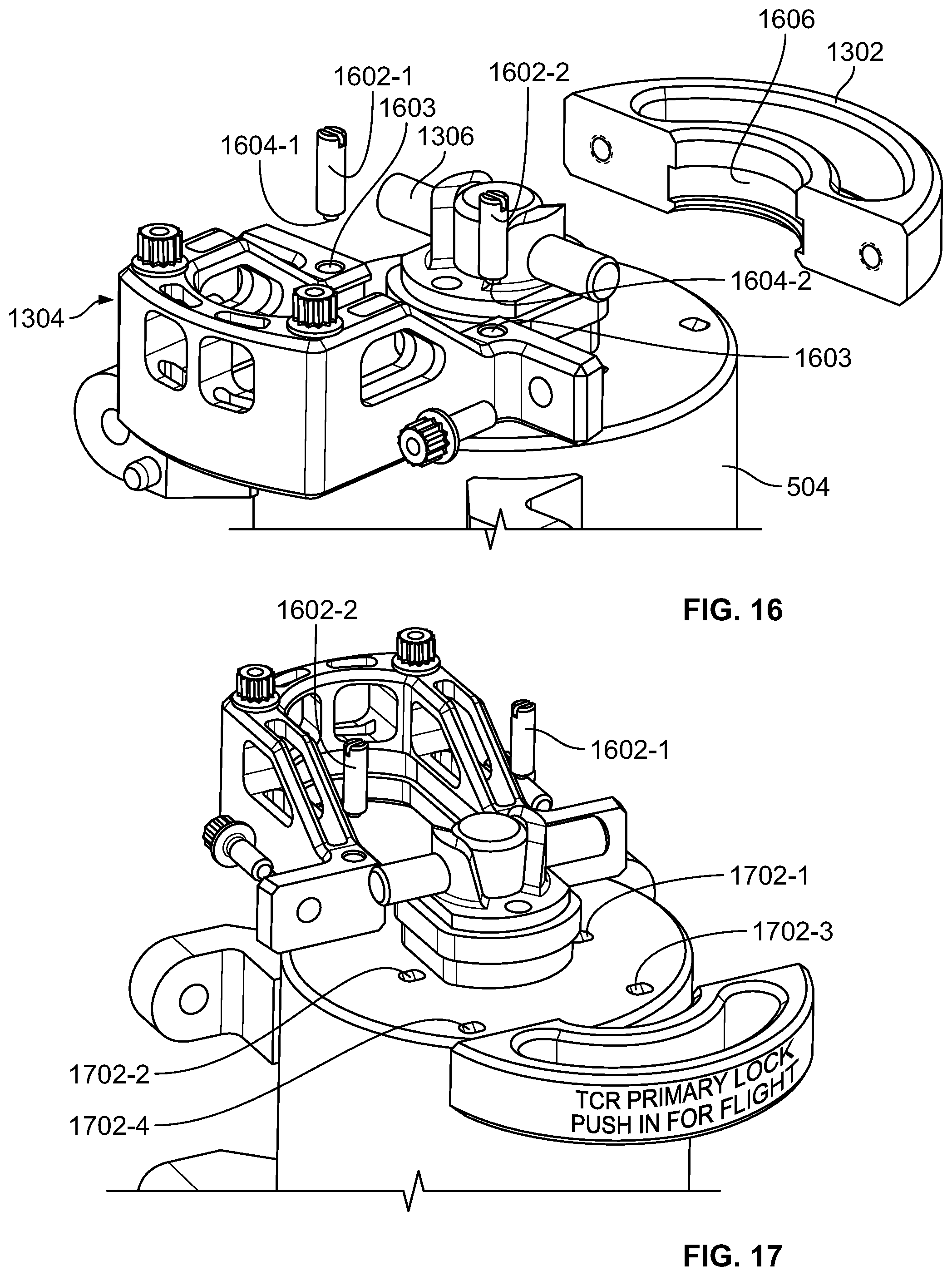 Patent US11781503 Figure 9 – Translating cowl thrust reverser primary lock system