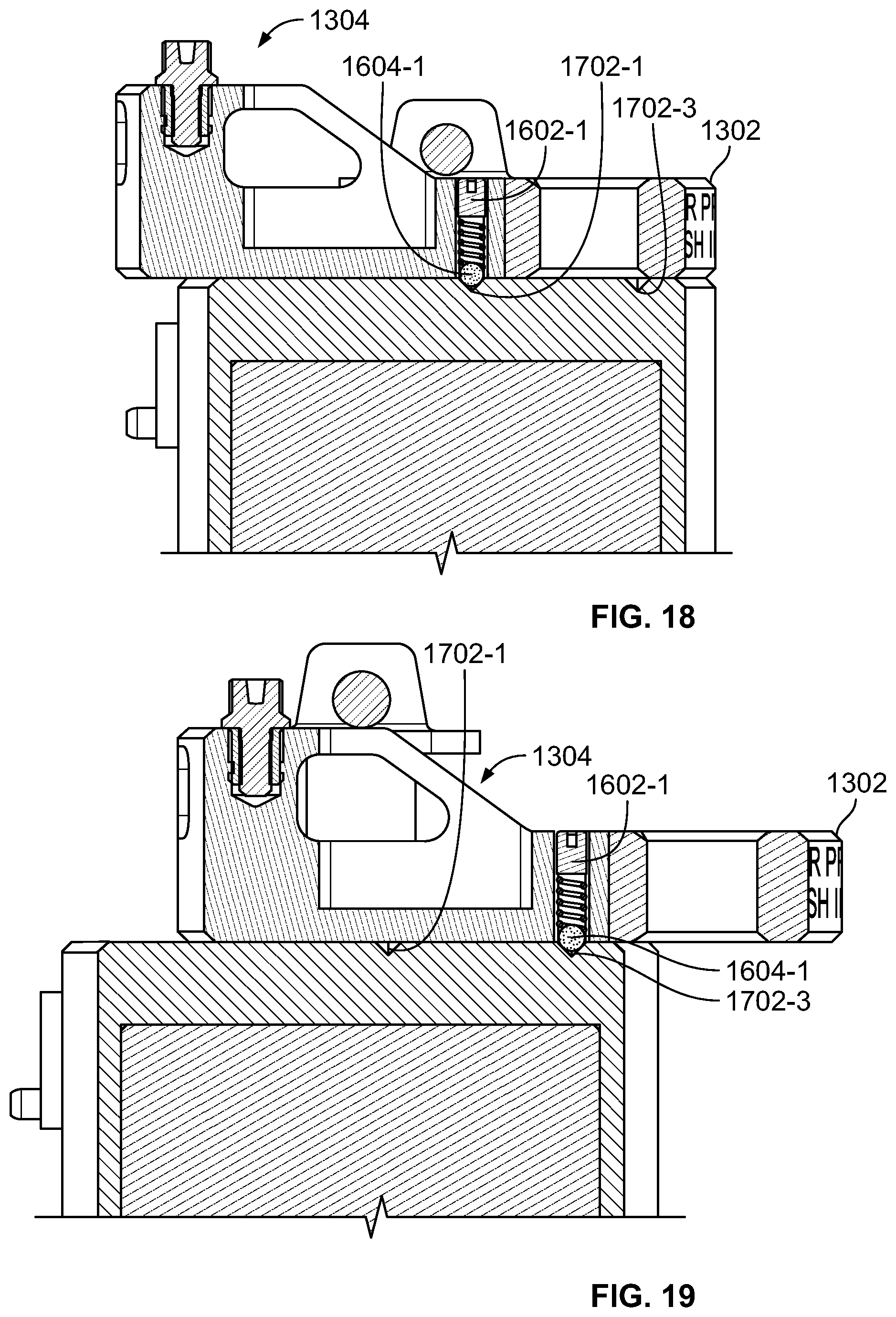 Patent US11781503 Figure 10 – Translating cowl thrust reverser primary lock system